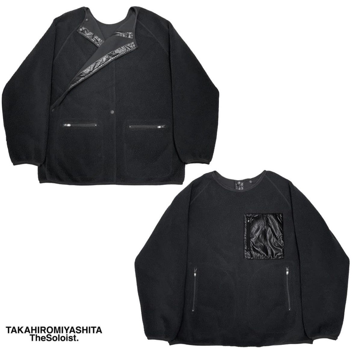 Takahiromiyashita The Soloist. The soloist. A/W 2020 fleece medical jacket Size US S / EU 44-46 / 1 - 1 Thumbnail