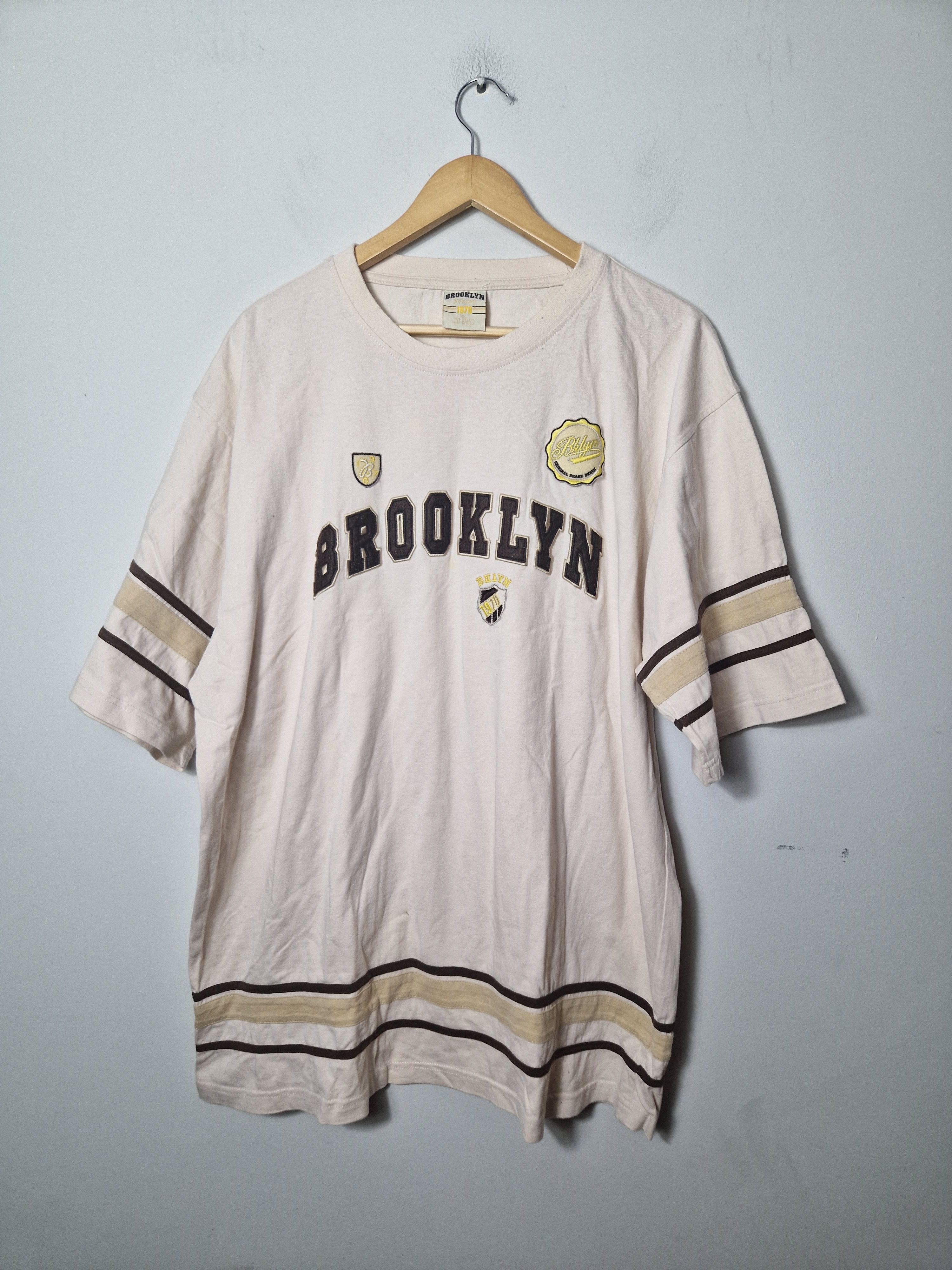 Vintage vintage New York Brooklyn tee Size US XL / EU 56 / 4 - 1 Thumbnail