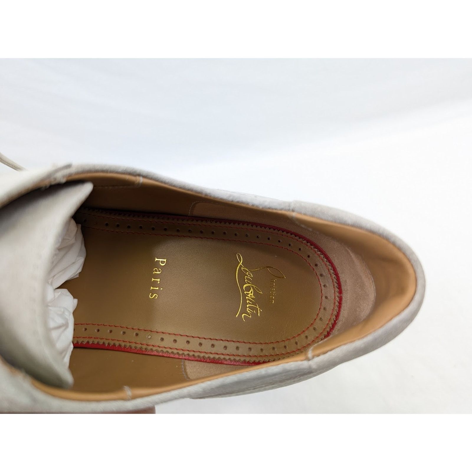 Christian Louboutin o1rshd1 Crosta Our Georges Loafers Flat in Goose Size US 12 / EU 45 - 13 Thumbnail