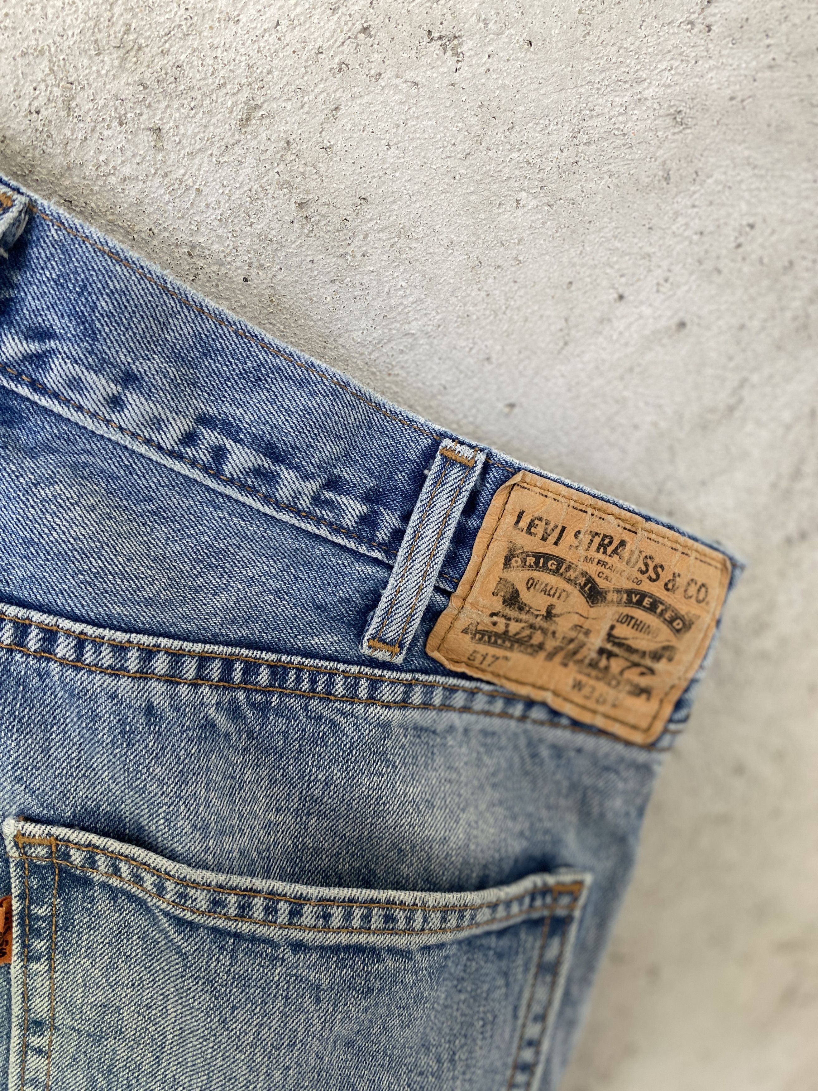 Levi's × Vintage Levi's 517 vintage denim jeans pants orange tab Size US 36 / EU 52 - 4 Thumbnail