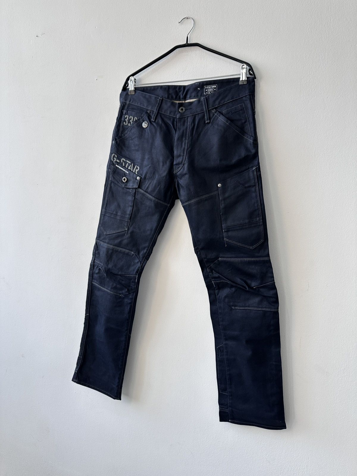 G-Star G-Star Raw 5620 Elwood Tapered Cargo Pants Size 34x32 Biker Size US 34 / EU 50 - 3 Thumbnail