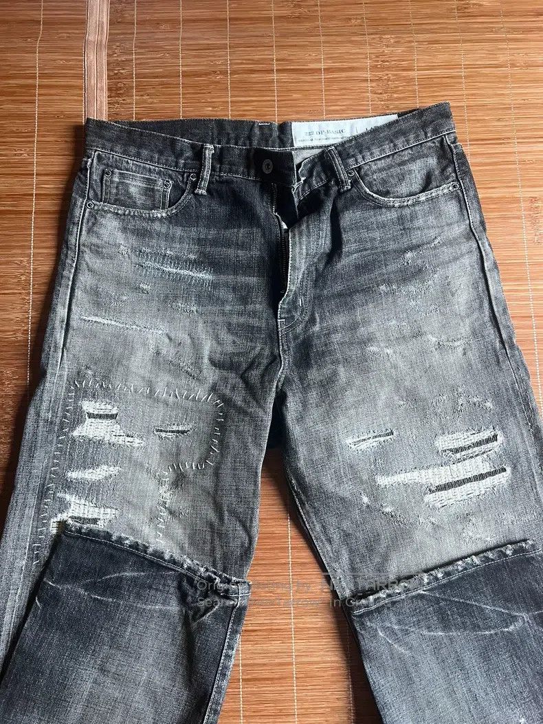 Neighborhood Neighborhood size L Water-washed denim jeans with colorful Size US 27 - 4 Thumbnail