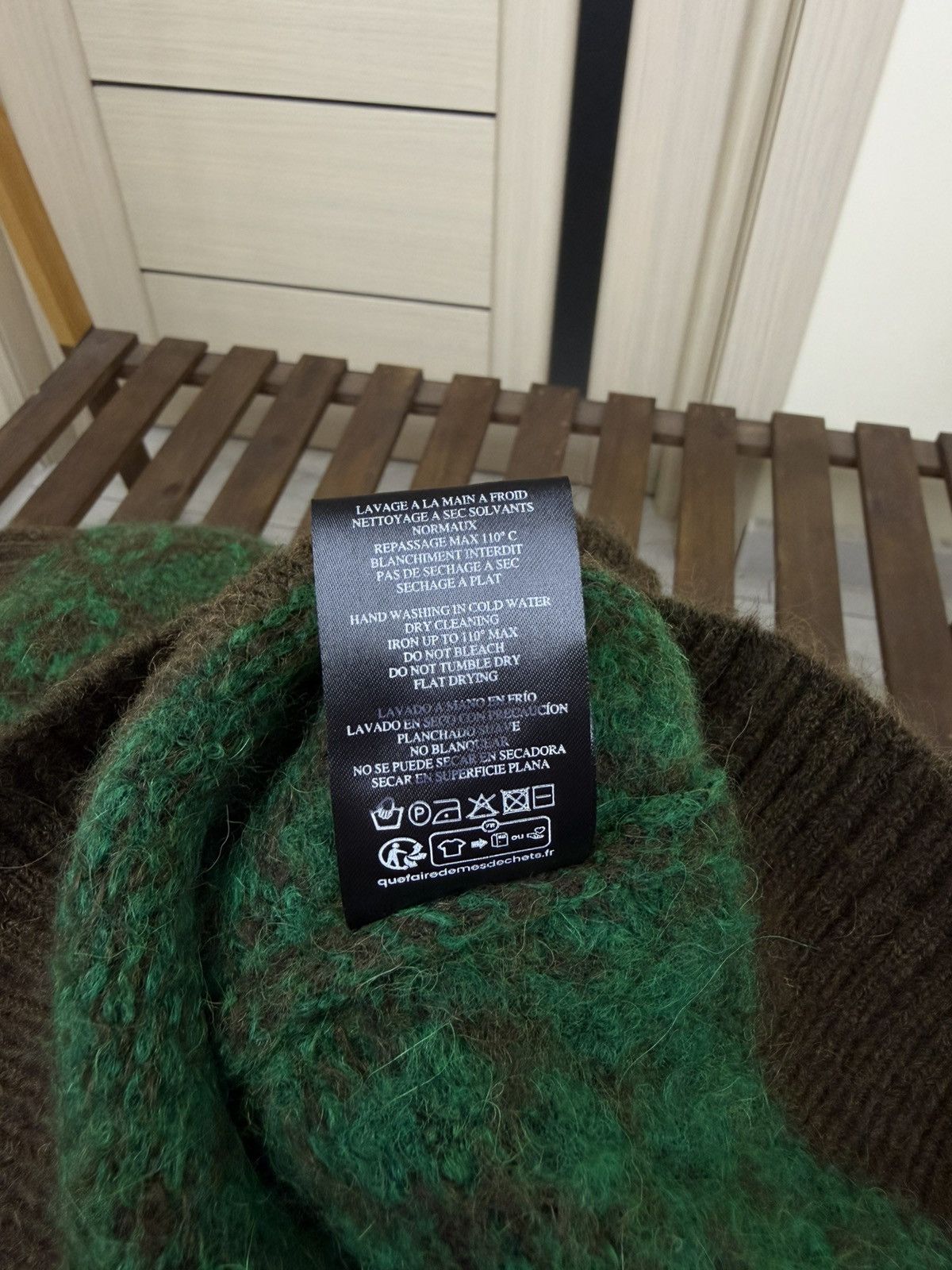 Soeur SOEUR Namaste Sleeveless alpaca Knitted Jumper size S-M Size M / US 6-8 / IT 42-44 - 9 Thumbnail