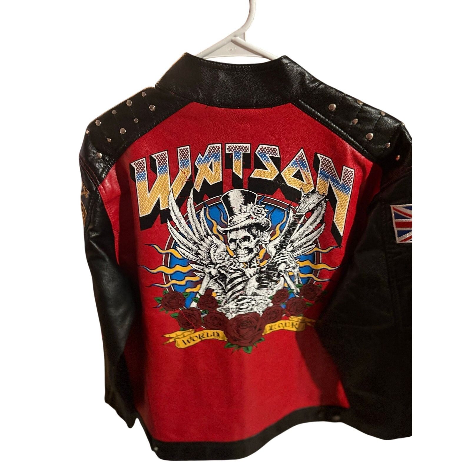 Other NWT SZ M - Watson World Tour Moto Jacket, Red/Blk Size US M / EU 48-50 / 2 - 1 Thumbnail