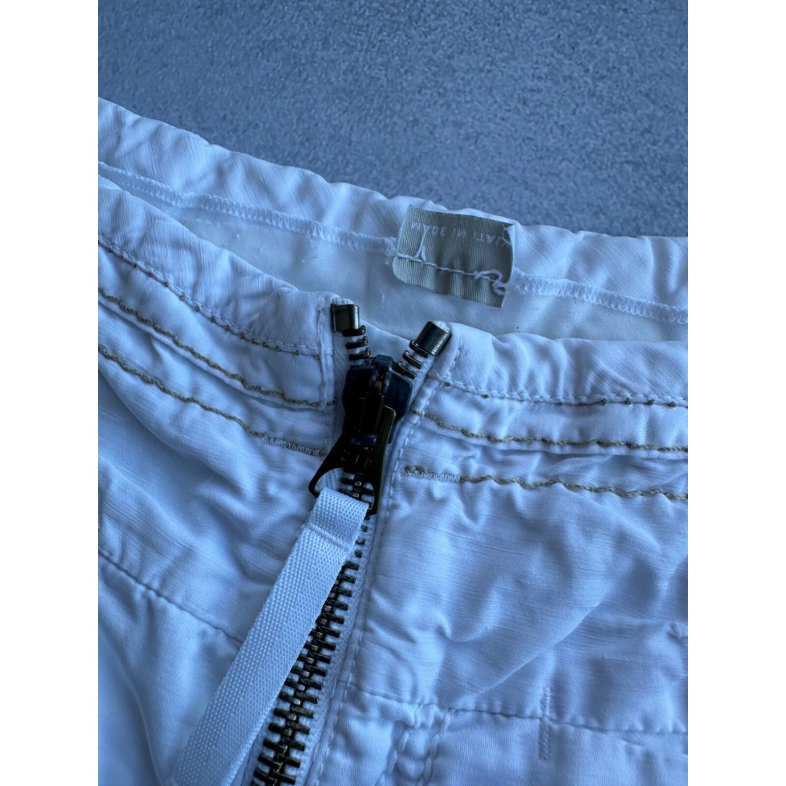 Marithe + Francois Girbaud VTG Marithe Francois Girbaud Woman Linen Pants Size 29" - 5 Thumbnail