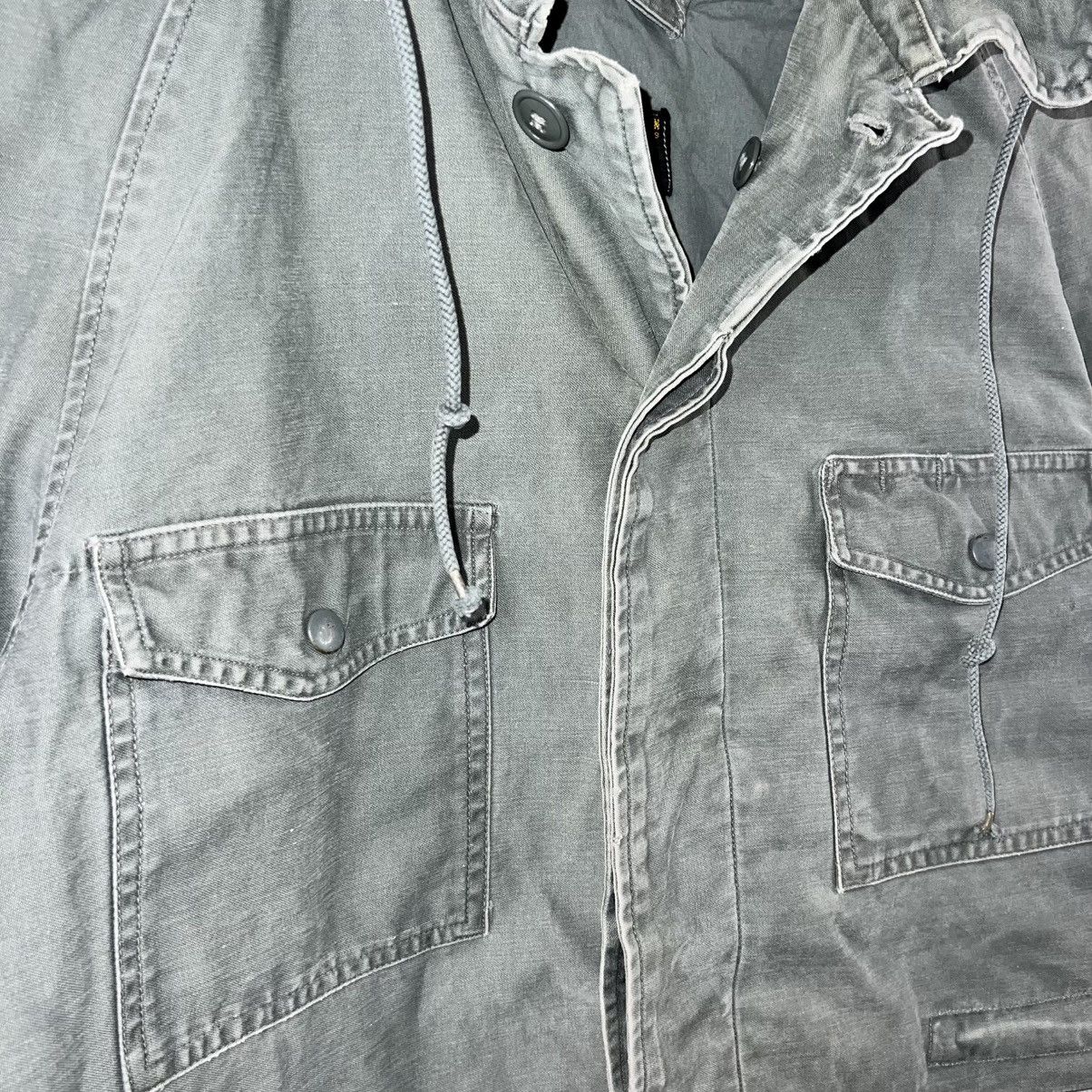 Vintage VINTAGE 50s MEN’S USAF COTTON SATEEN HOODED JACKET Size US L / EU 52-54 / 3 - 3 Thumbnail