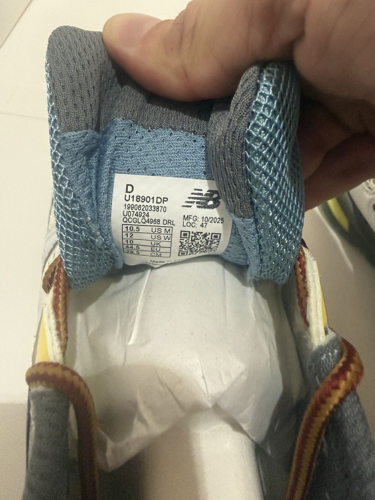 Action Bronson × New Balance Action Bronson x New Balance 1890 "Hornet Tusk" BAKLAVA Size US 10.5 / EU 43-44 - 11 Thumbnail