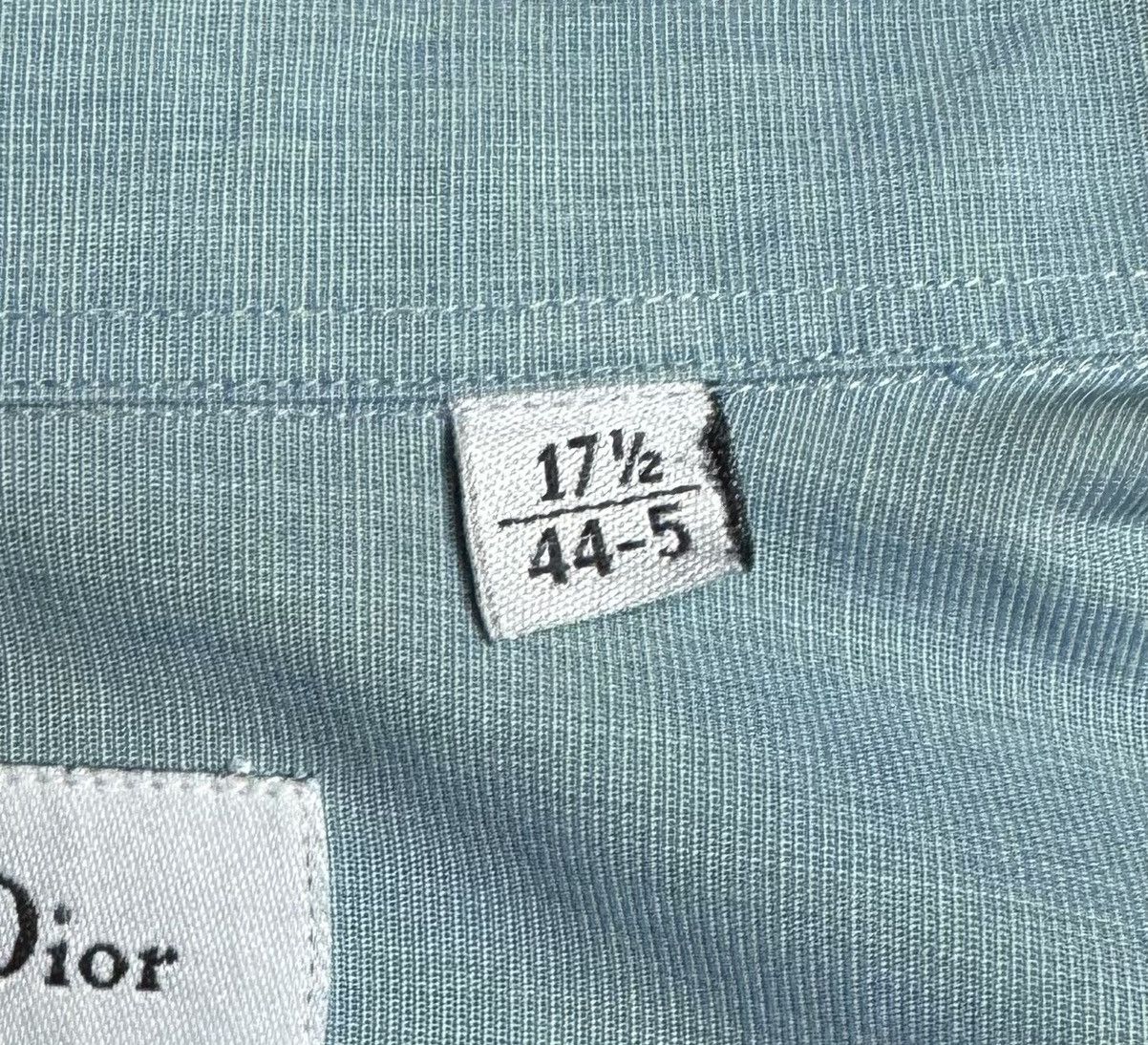 Dior Christian Dior Button Up Long Sleeve Shirt size 17.5 44-5 Size US XL / EU 56 / 4 - 13 Thumbnail