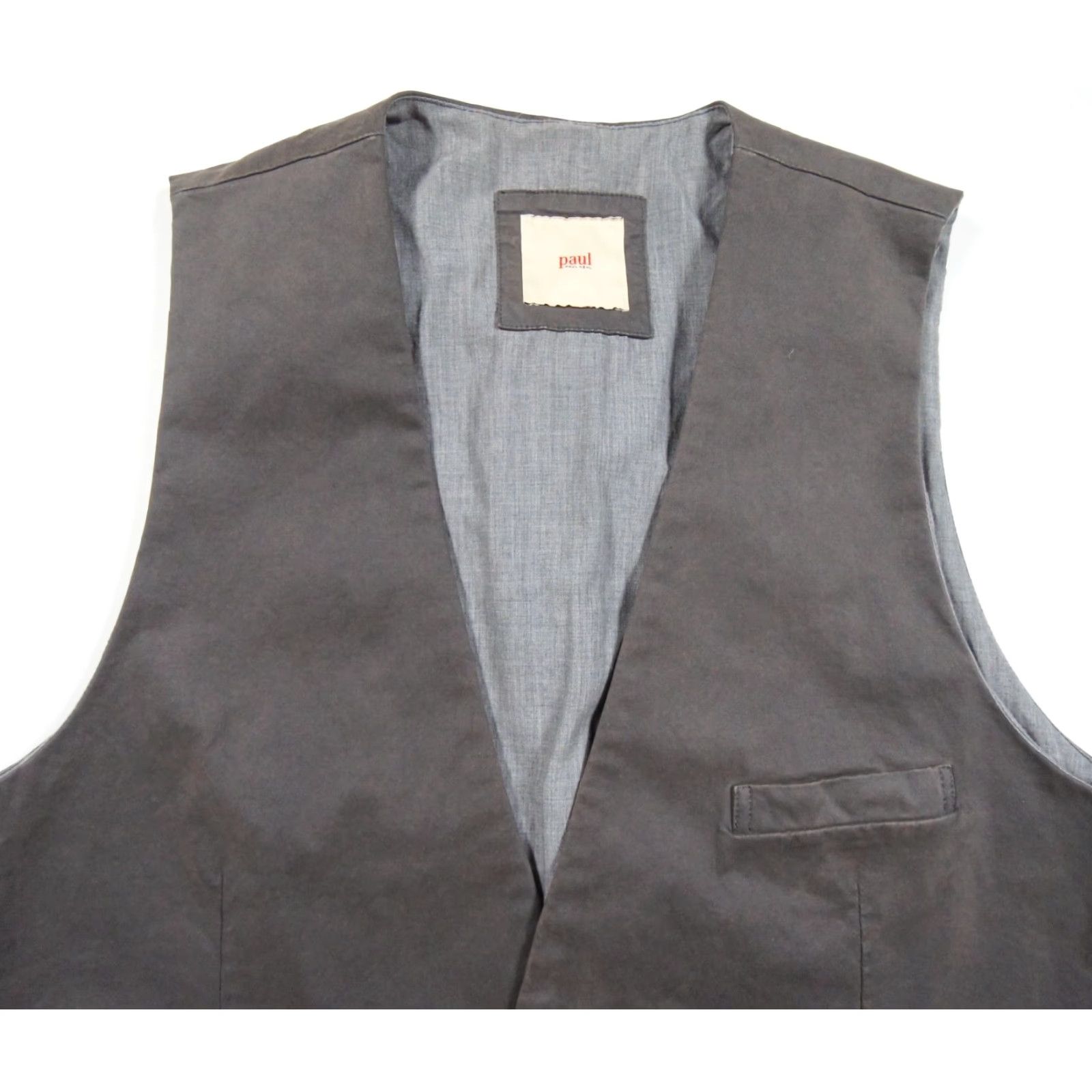 Vintage Paul Kehl Vest Mens 50 Gray Button Front Waistcoat Formal Casual Adult Medium? Size US M / EU 48-50 / 2 - 2 Thumbnail
