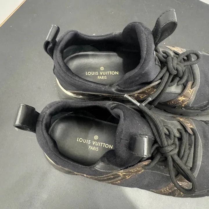 Louis Vuitton Louis Vuitton Aftergame Monogram Black Casual Sneakers -250 Size US 6 / IT 36 - 8 Thumbnail