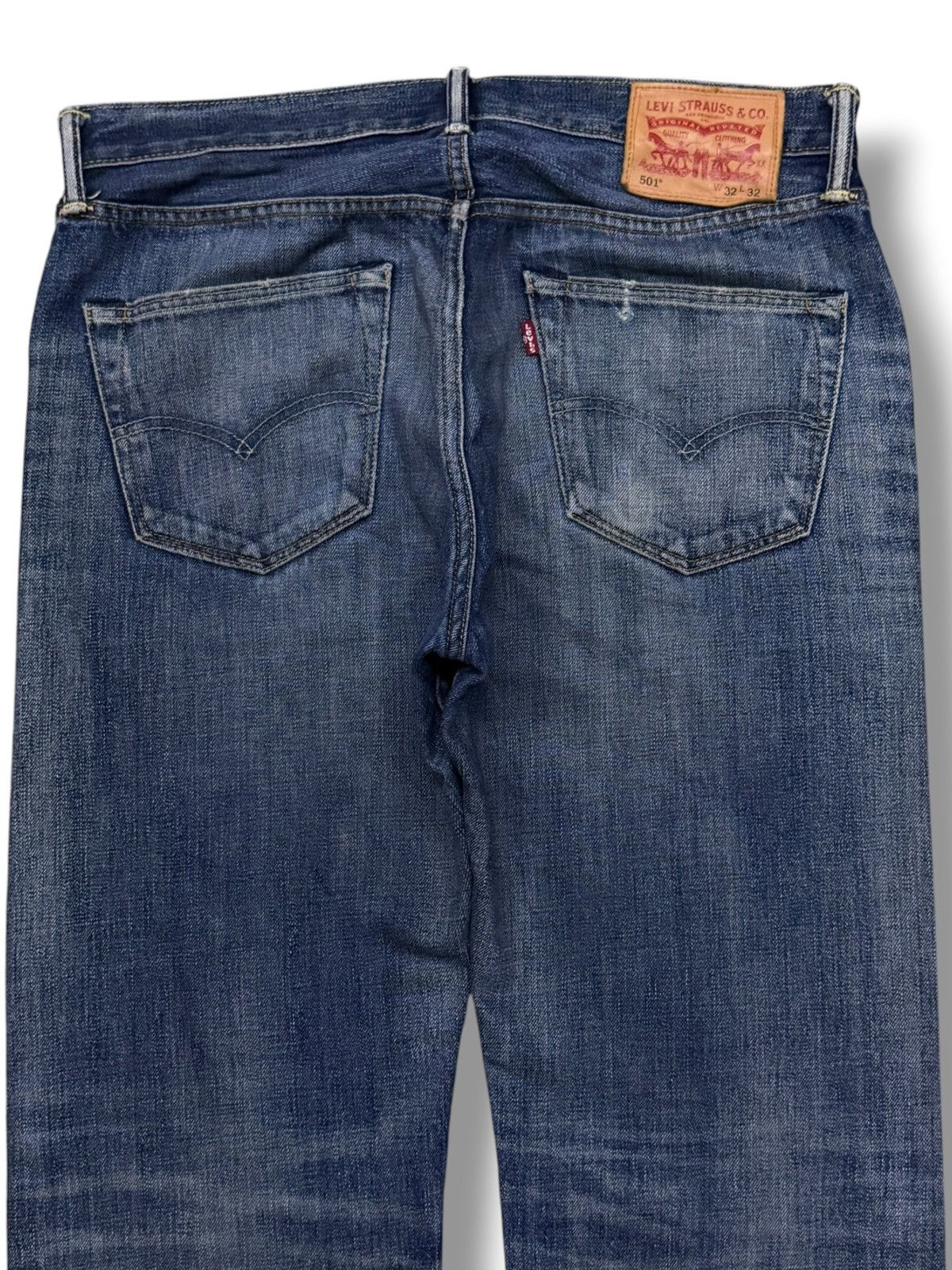 Levi's Vintage Levi’s 501 Denim Jeans | Regular Straight Fit | W34 Size US 34 / EU 50 - 5 Thumbnail
