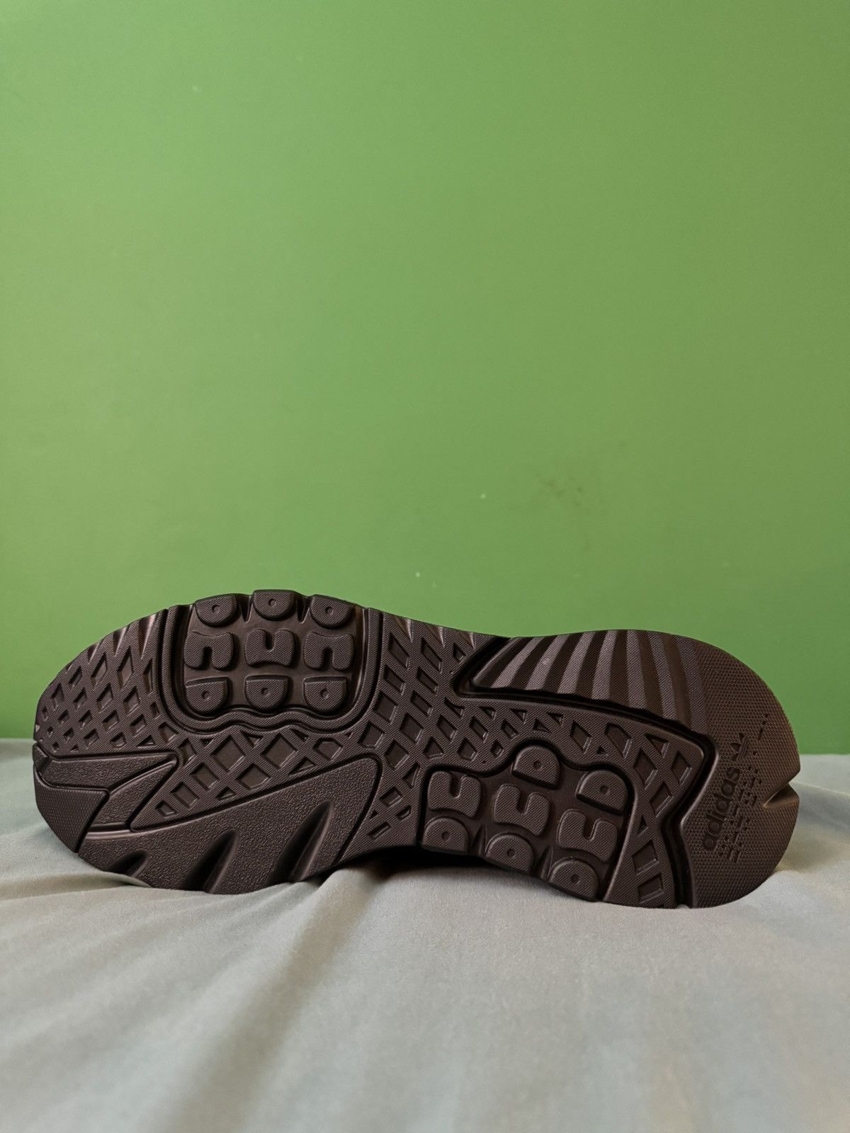 Adidas Adidas Nite Jogger Black Metallic Boost 2019 Size US 13 / EU 46 - 4 Thumbnail