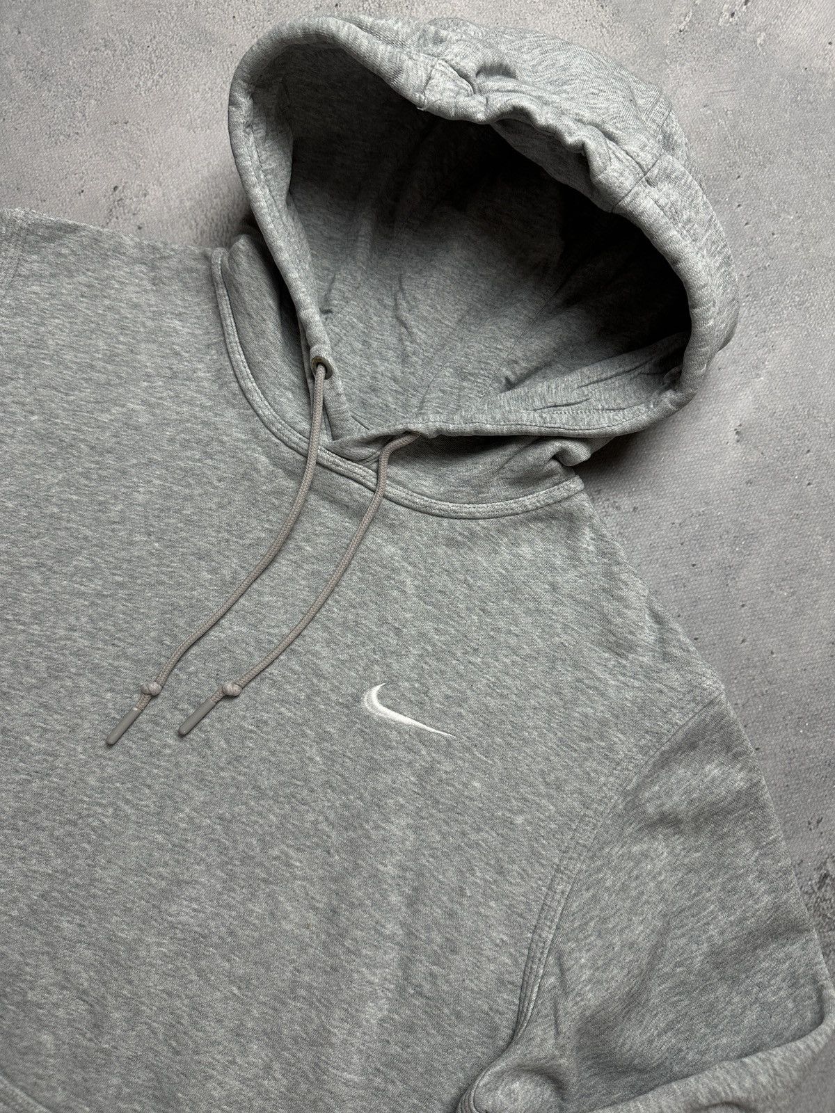 Nike Vintage Hoodie Nike small Logo Swoosh y2k USA 00s Hype Boxy Size US L / EU 52-54 / 3 - 4 Thumbnail