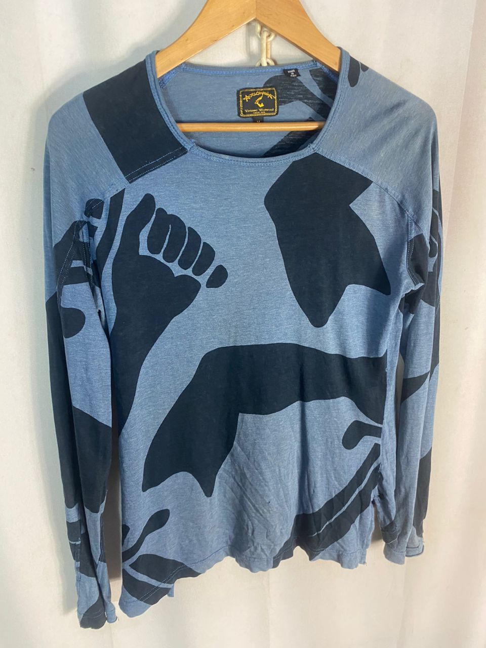 Vivienne Westwood Unisex🔥vivienne westwood fullprint long sleeve tshirt Size US M / EU 48-50 / 2 - 5 Thumbnail