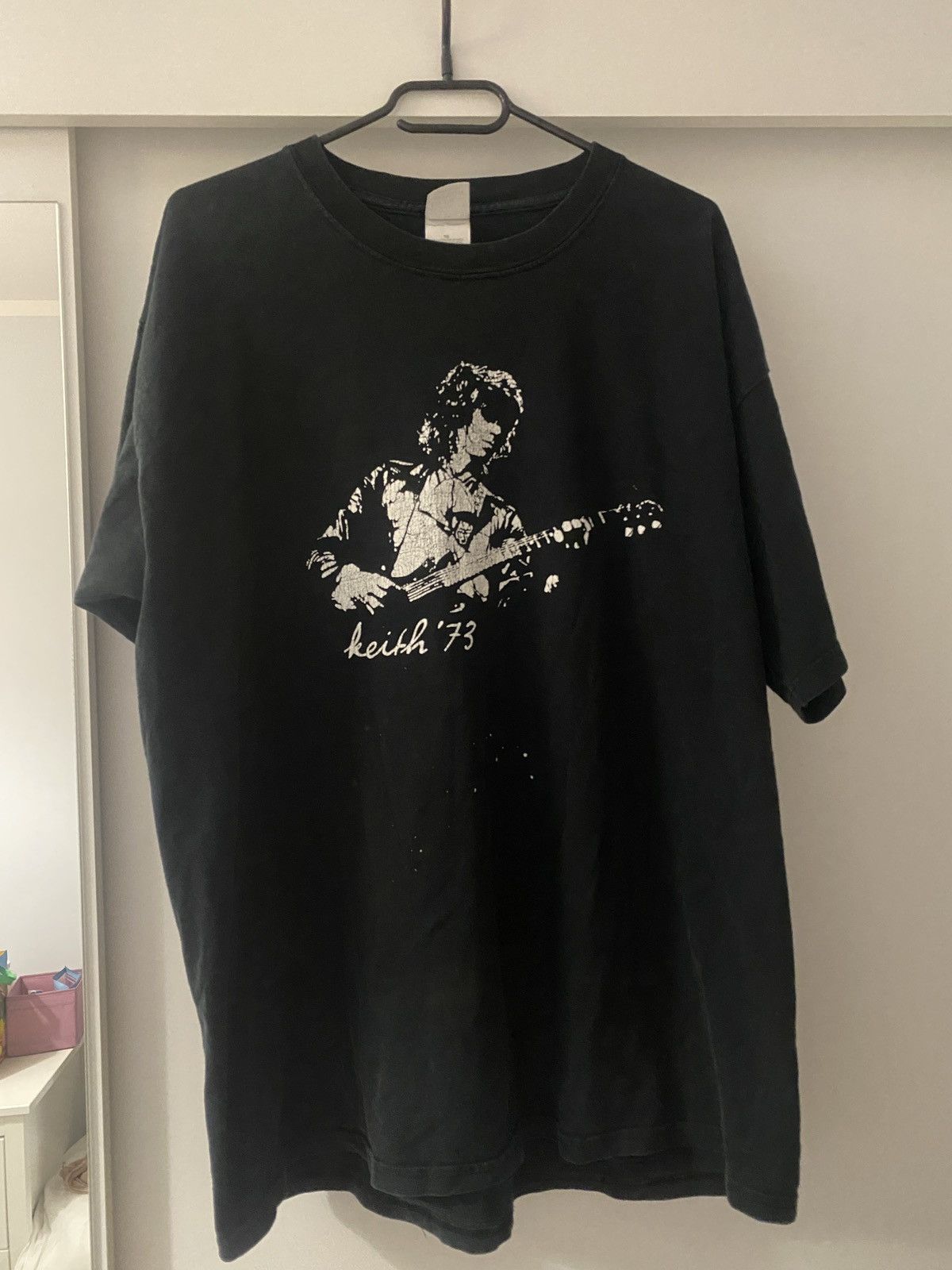 Vintage Vintage tee rolling n stones keith richards 0Os Size US XL / EU 56 / 4 - 1 Thumbnail