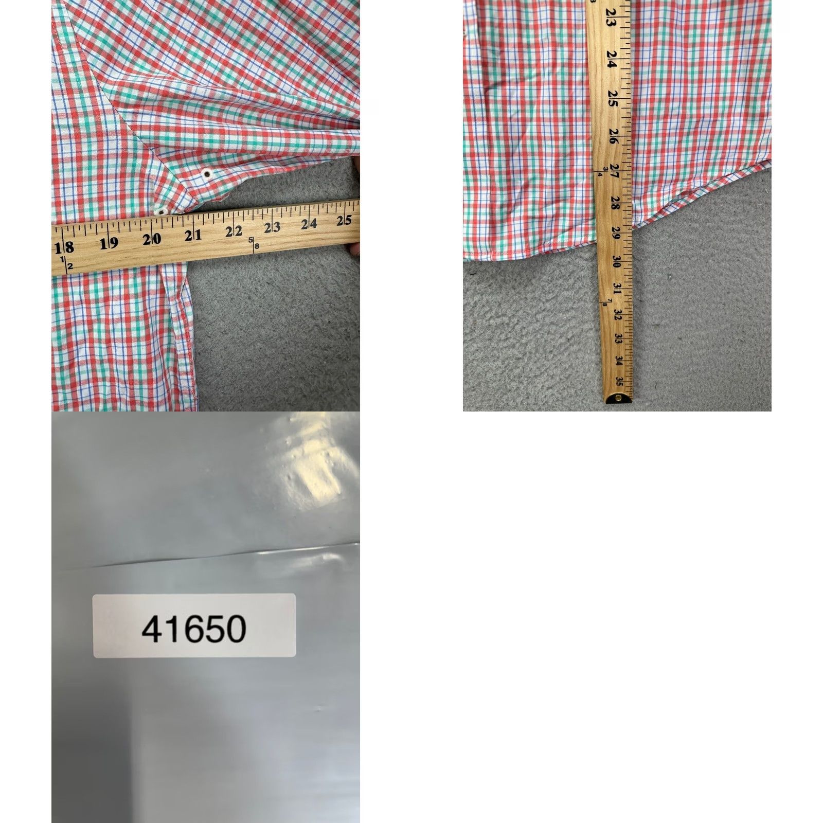 Southern Tide Southern Tide Shirt Adult Small Intercoastal Plaid Nylon Fishing Men Size US S / EU 44-46 / 1 - 8 Thumbnail