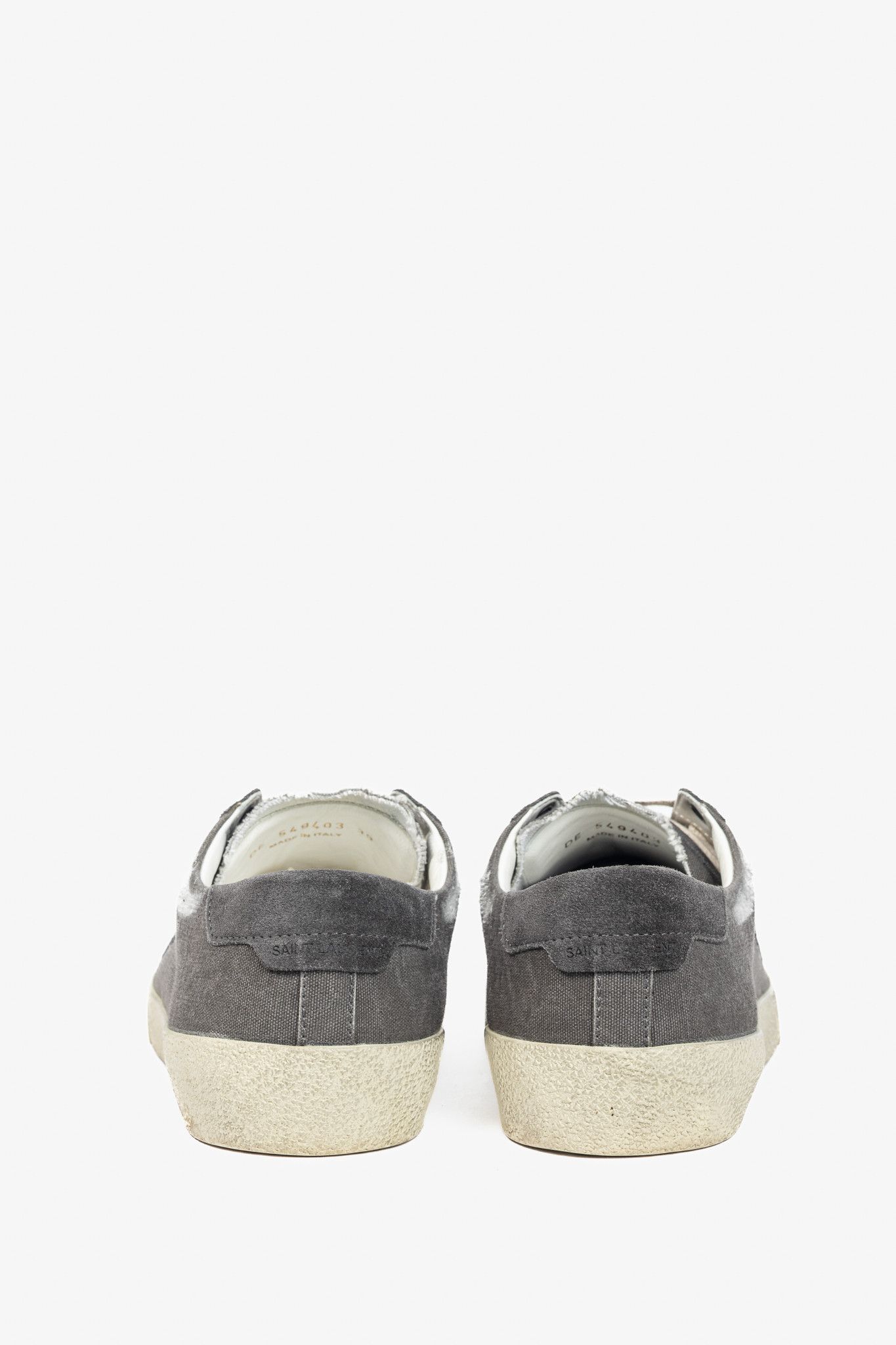 Saint Laurent Paris Saint Laurent Court Classic SL/06 Distressed Sneakers Size US 6 / EU 39 - 3 Thumbnail