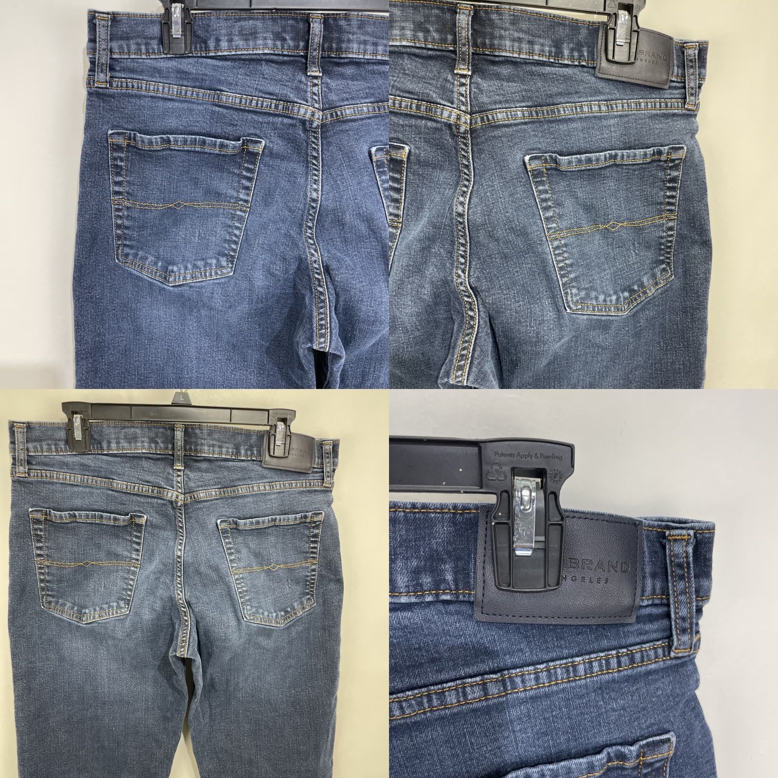 Lucky Brand Lucky Brand Men's Jeans 34x30 Blue 221 Straight Leg Denim Size US 34 / EU 50 - 9 Thumbnail
