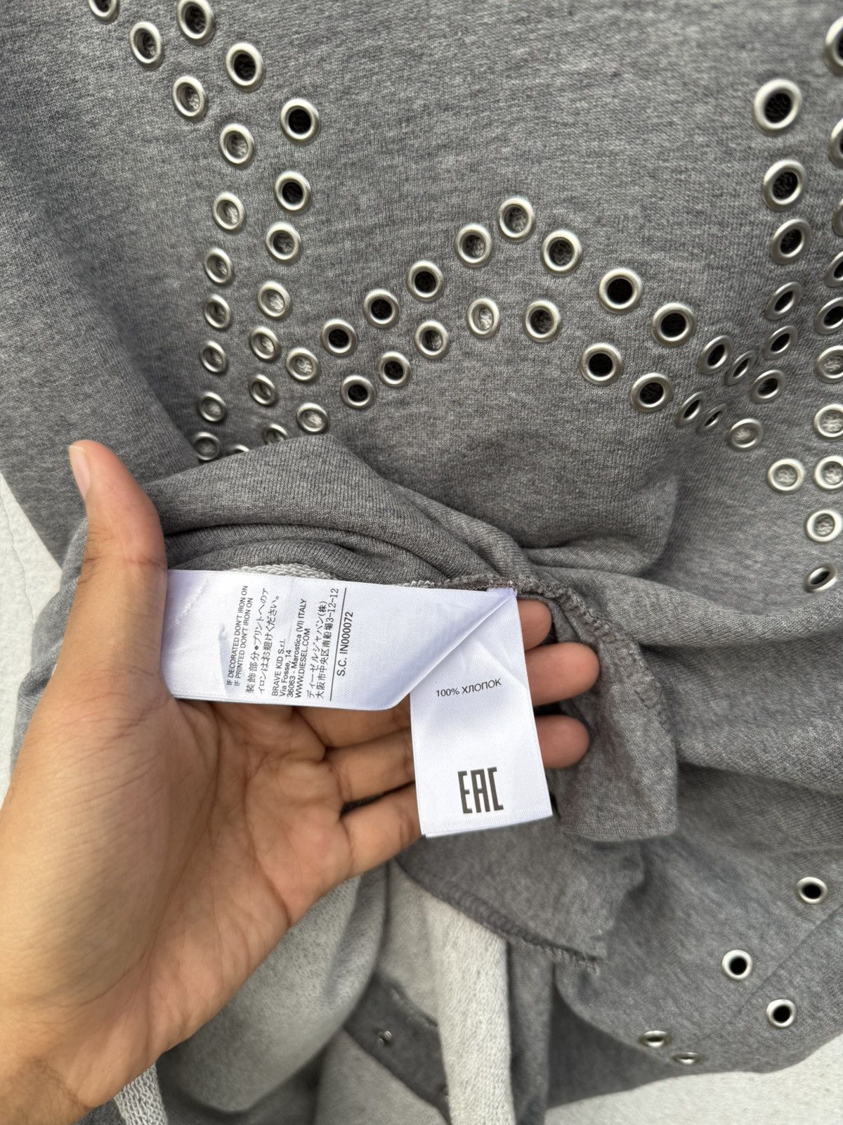 Diesel 2000s Archival Diesel Opium Long Sleeveless Hoodie Size US M / EU 48-50 / 2 - 9 Thumbnail