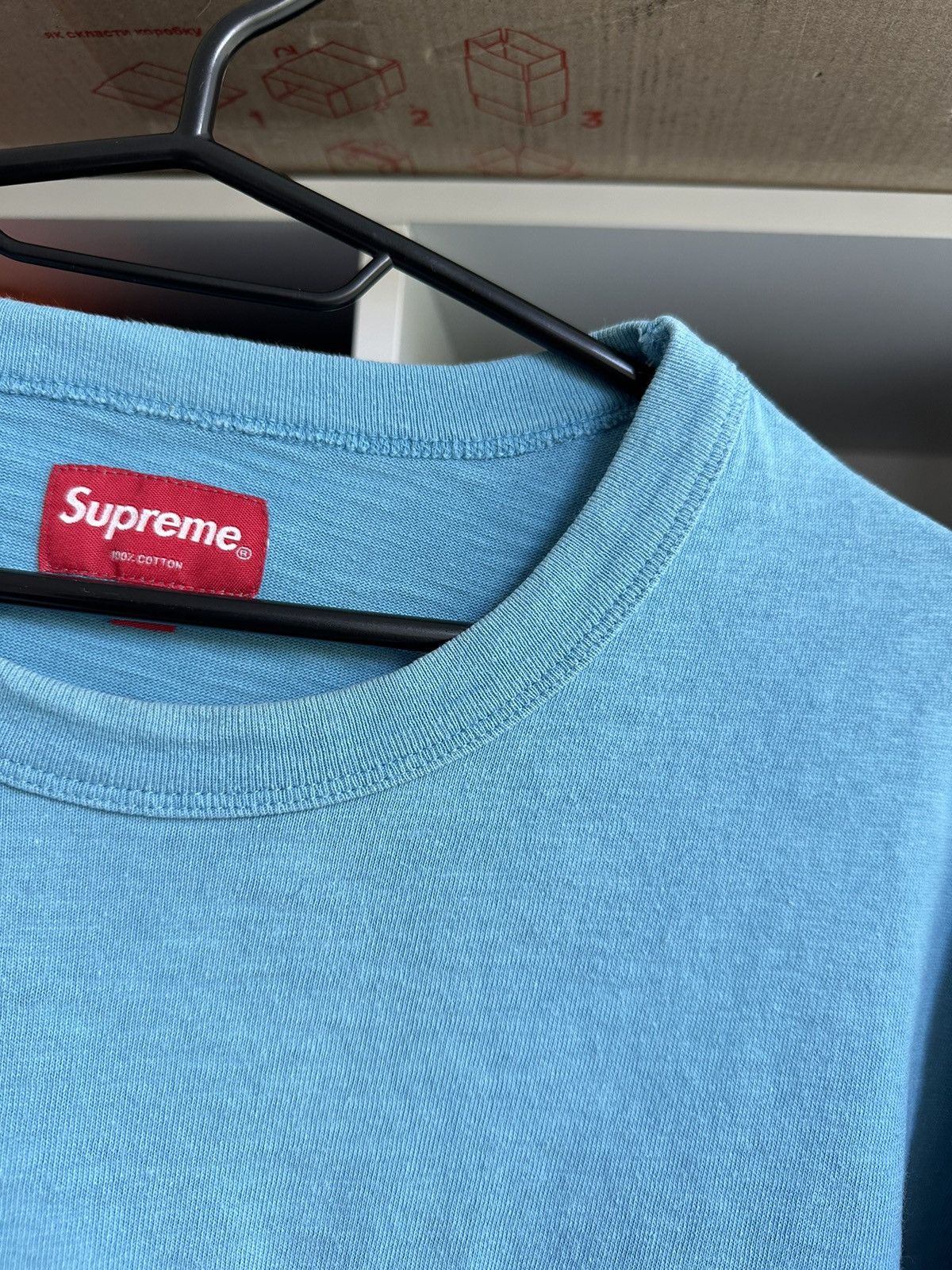 Supreme 🔥SUPREME EMBROIDERED CUT LOGO T-SHIRT🔥 Size US XL / EU 56 / 4 - 3 Thumbnail