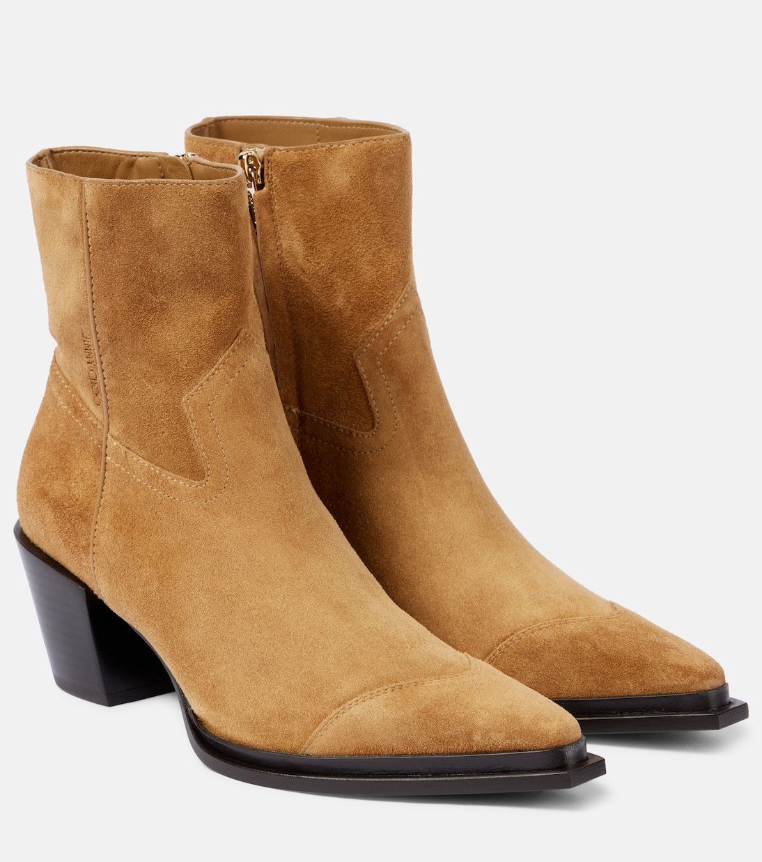 Jimmy Choo Cece 60 suede cowboy boots Size US 6.5 / IT 36.5 - 1 Thumbnail