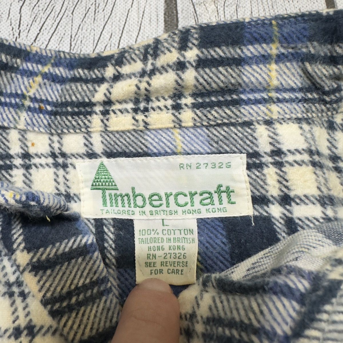 Vintage Vintage Timbercraft flannel shirt Size US L / EU 52-54 / 3 - 4 Thumbnail