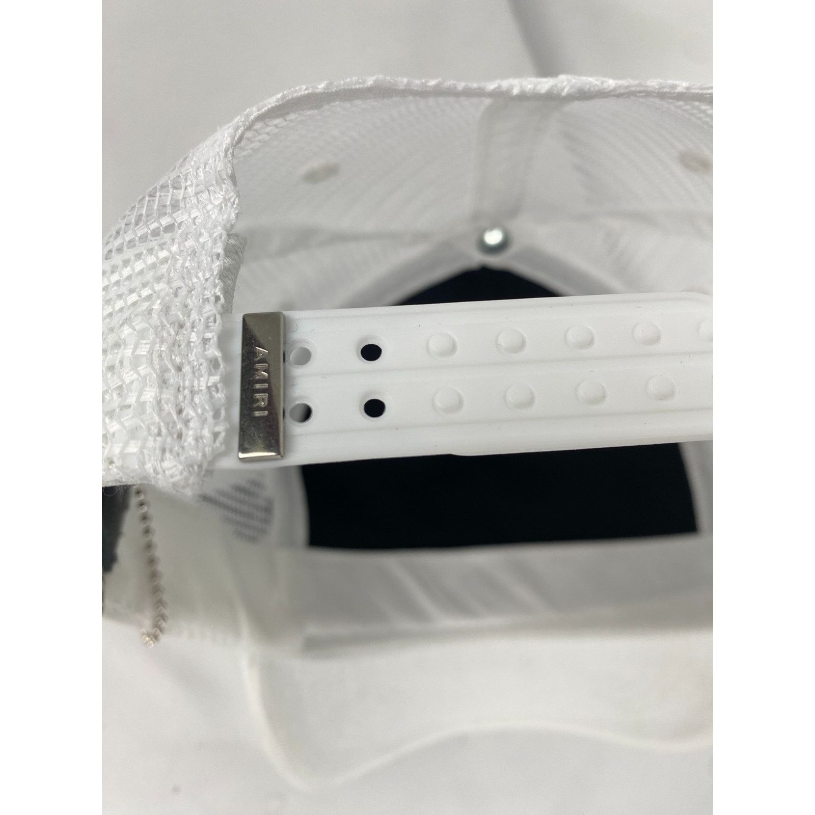 Amiri o1rshd1 Q:2 / Size :OS/ Core Logo Trucker Hat / Cap in White Size ONE SIZE - 9 Thumbnail