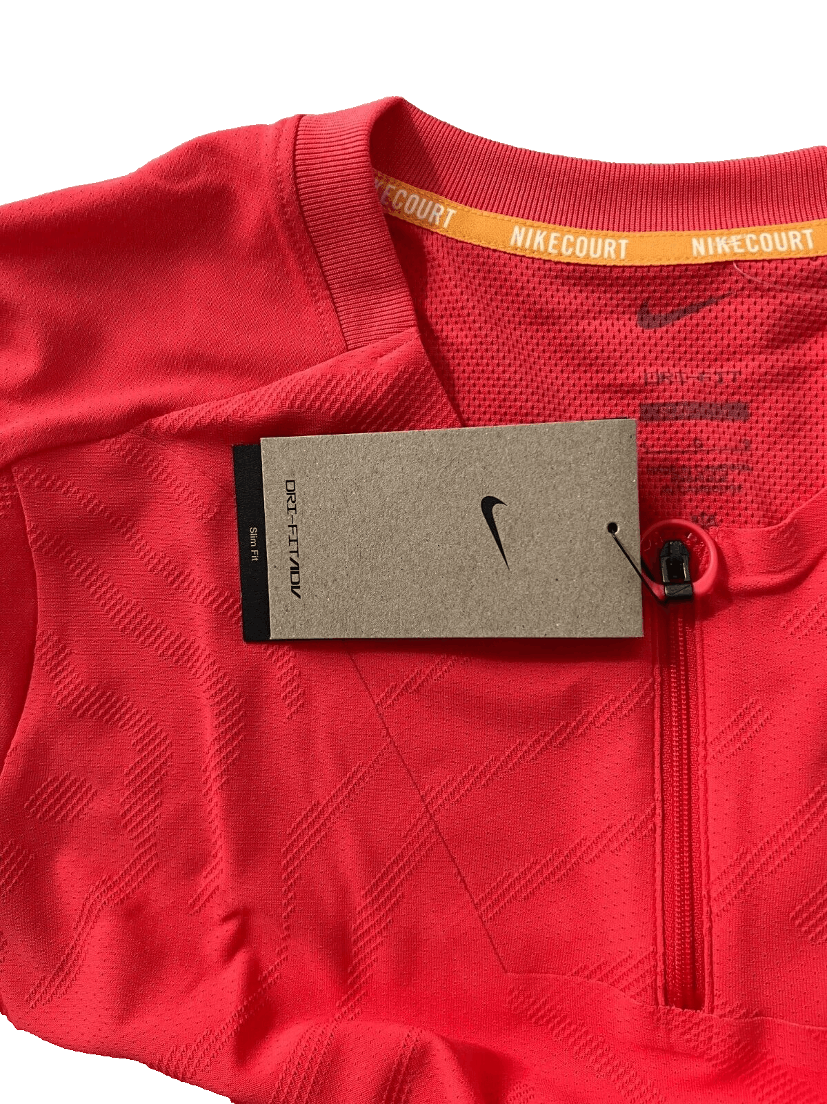 Nike Nike Court DX5523-850 Dri-FIT ADV Slam Polo Ember Glow ( L ) Size US L / EU 52-54 / 3 - 5 Thumbnail