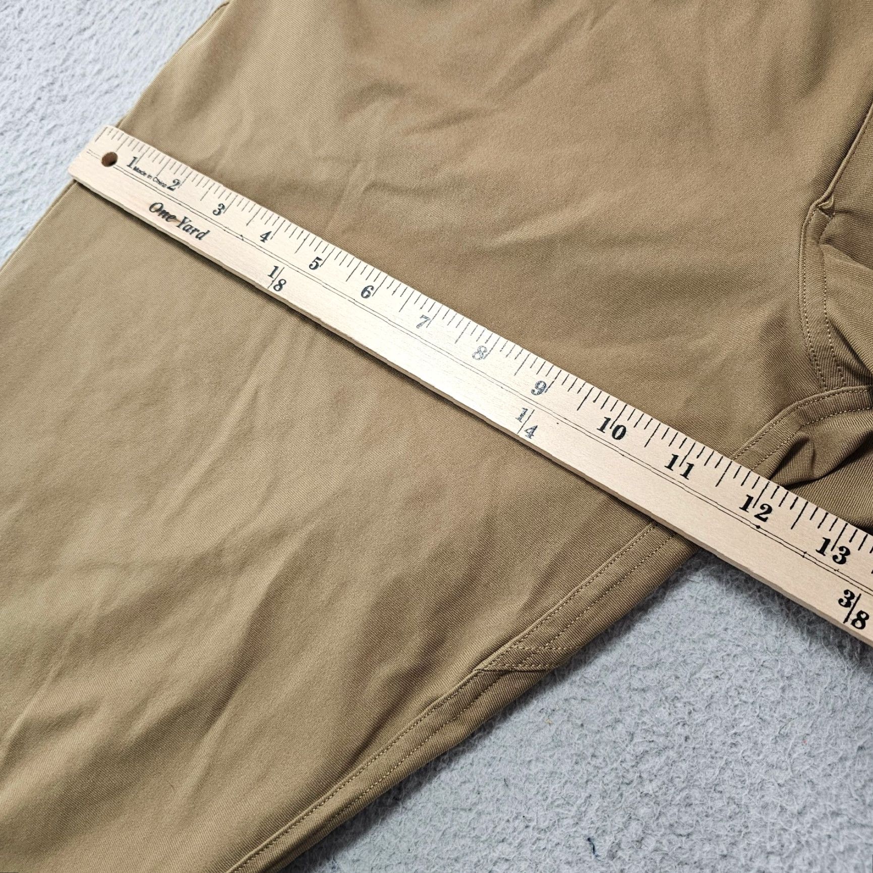 Lululemon Lululemon Pants Mens 33 Classic Fit 5-Pocket Chino Stretch Brown Size US 33 - 4 Thumbnail