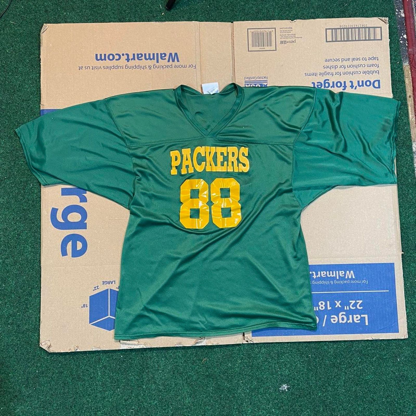 Jerzees 90s packers mom pullover jersey Size US XL / EU 56 / 4 - 2 Thumbnail
