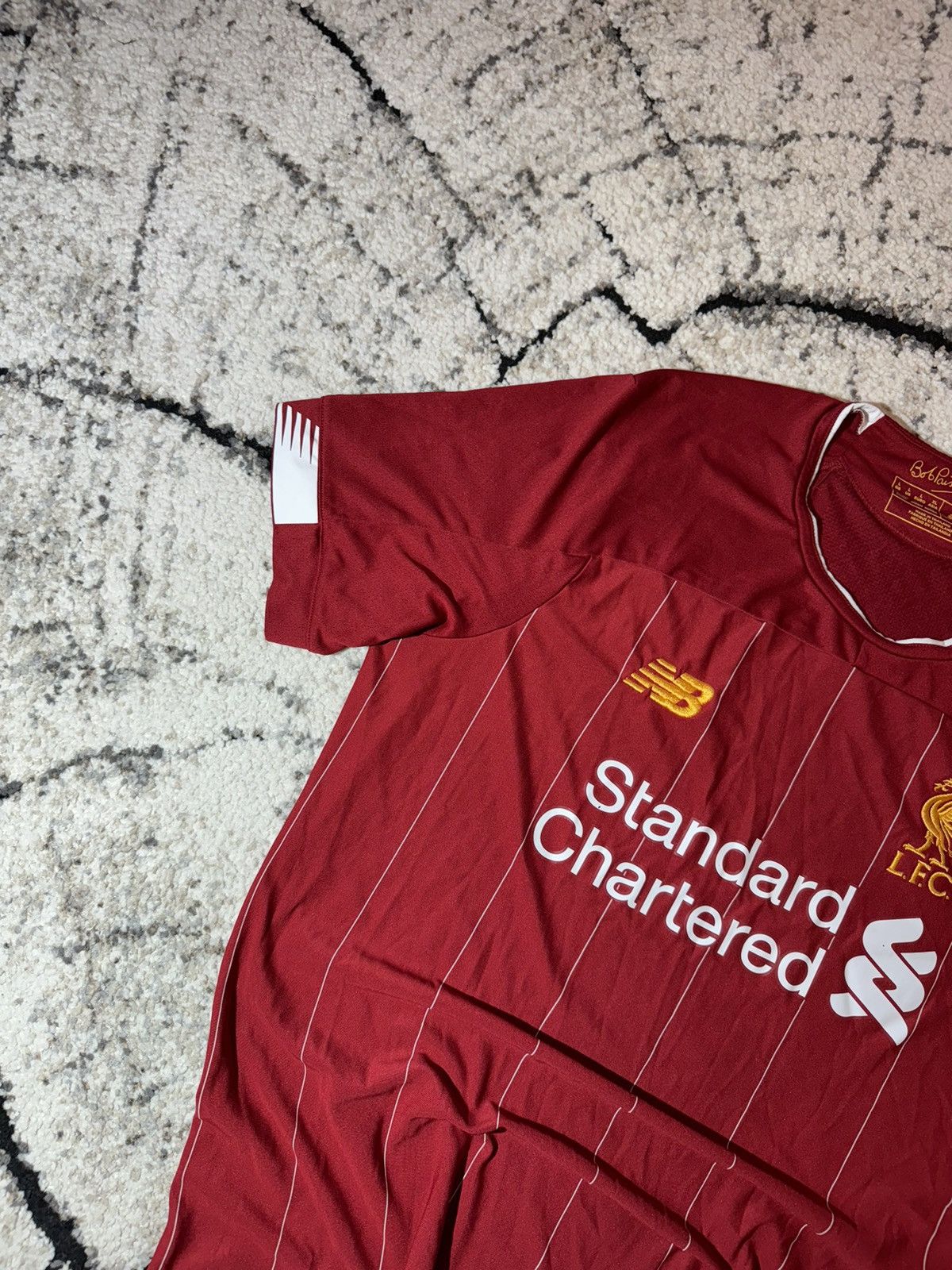 New Balance × Vintage Vintage Liverpool 2019/20 New Balance Jersey Blokcore L sz Size US L / EU 52-54 / 3 - 4 Thumbnail
