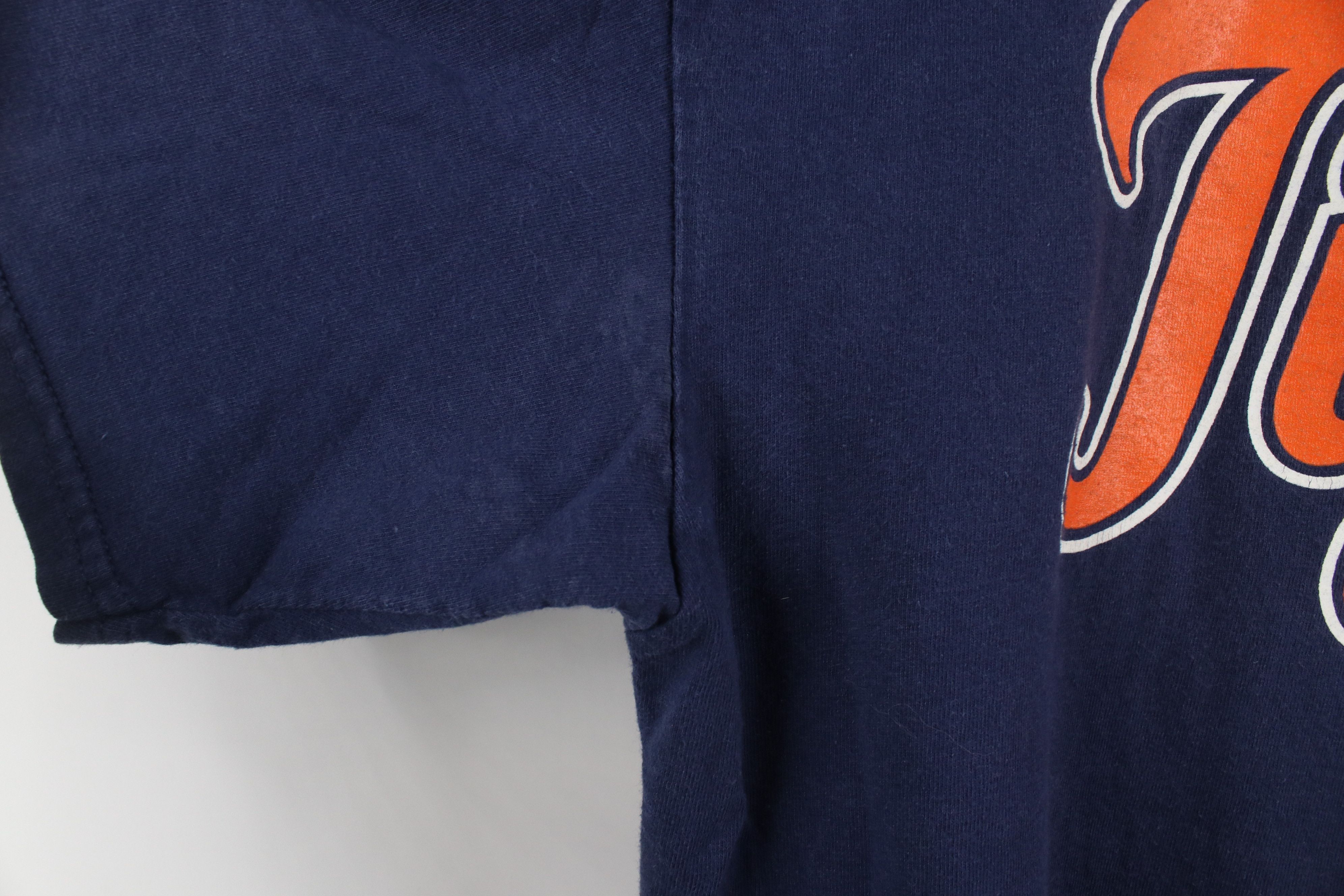 Vintage Vintage Y2K Justin Verlander Tigers Baseball T-Shirt Blue Size US XL / EU 56 / 4 - 6 Thumbnail