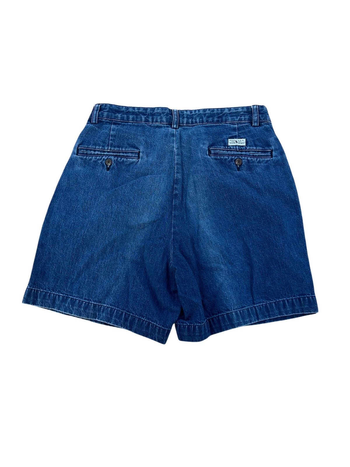 Polo Ralph Lauren Polo Ralph Lauren Denim Shorts Size US 32 / EU 48 - 2 Thumbnail