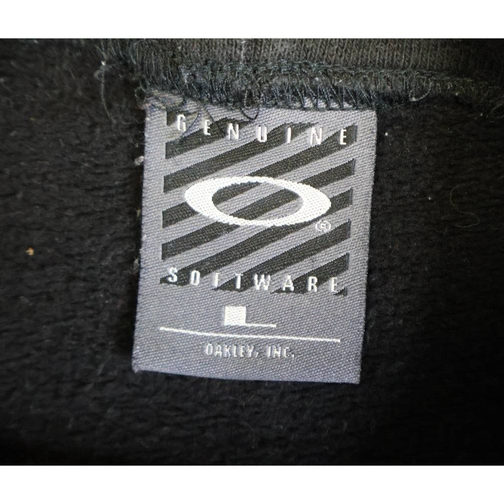 Oakley Vintage 90s Oakley Software Sweatshirt Center Logo LARGE Size US L / EU 52-54 / 3 - 2 Thumbnail