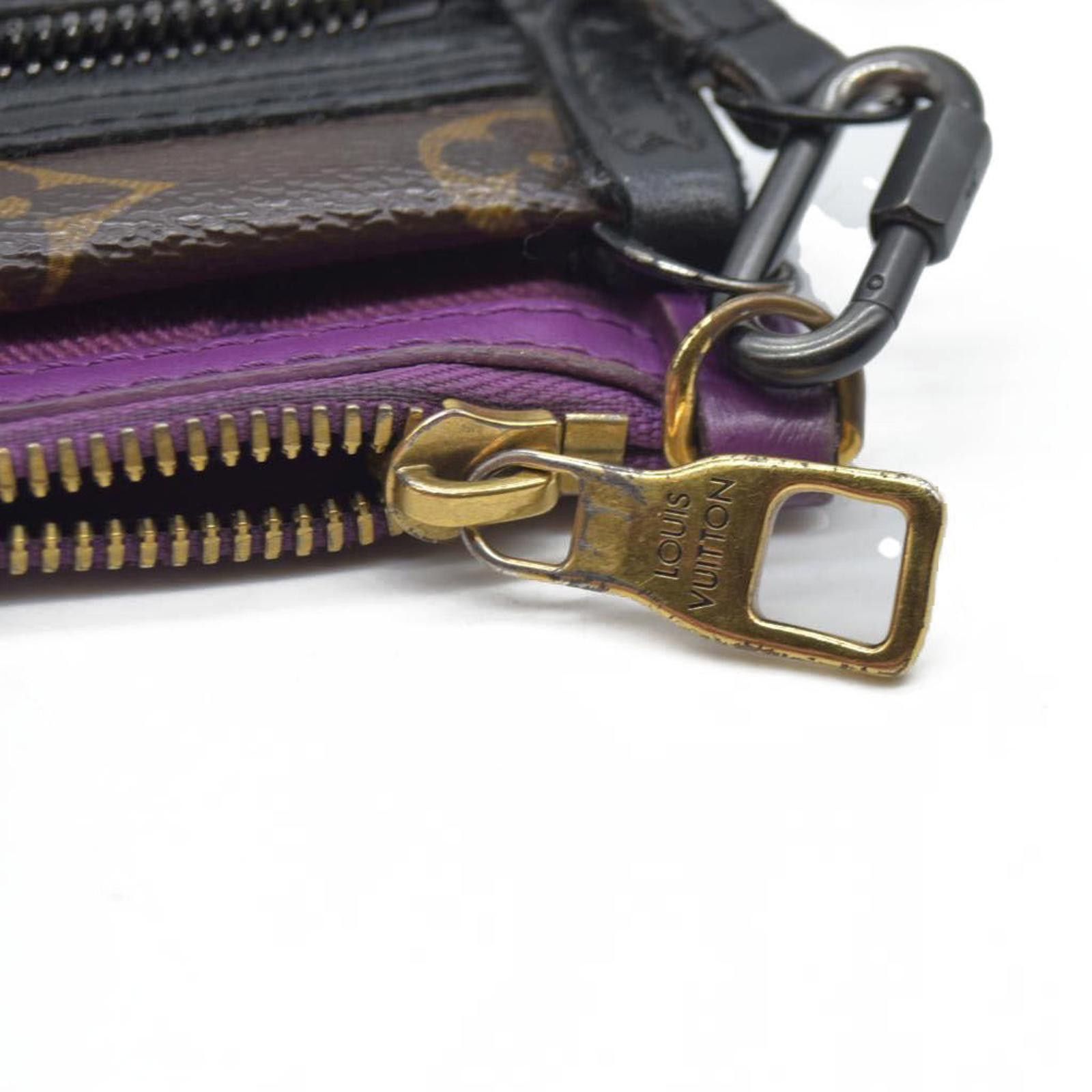 Louis Vuitton Louis Vuitton Monogram Double Flat Messenger Marron Size ONE SIZE - 8 Thumbnail
