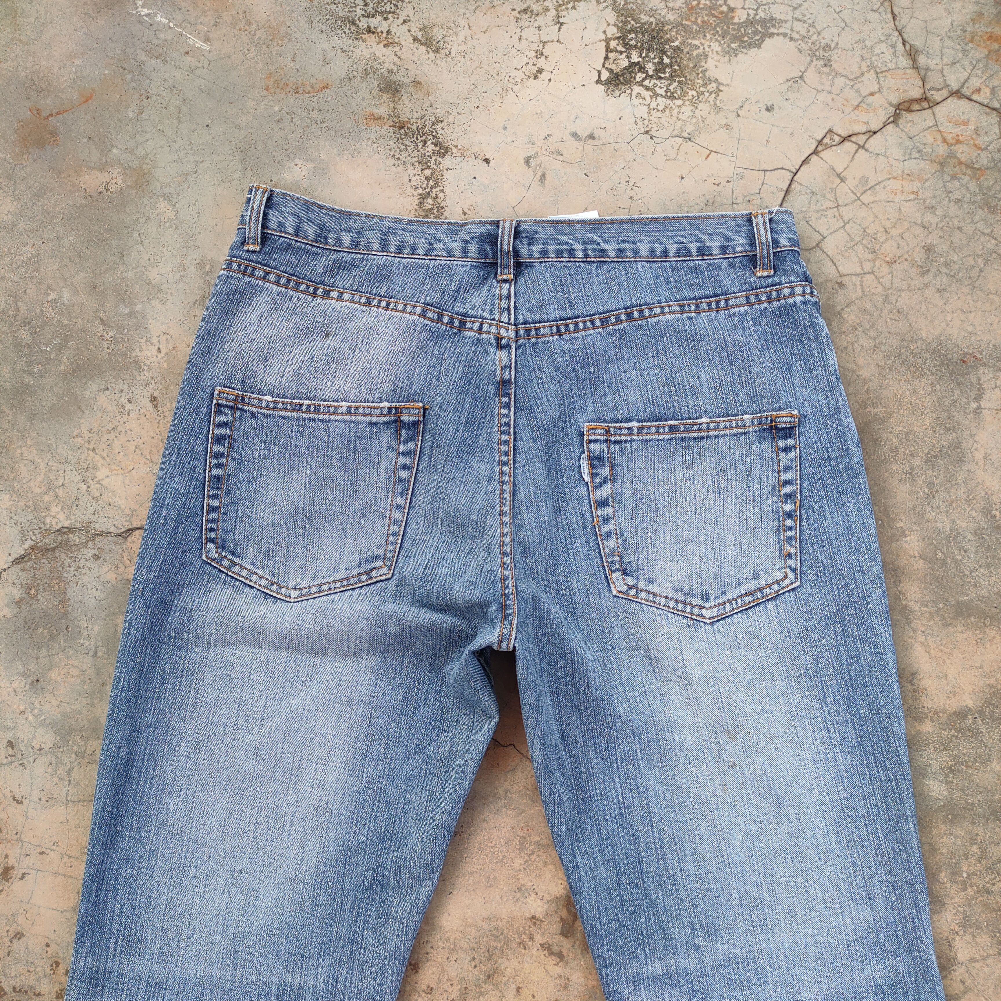Japanese Brand VINTAGE JOHN MARTIN DISTRESSED FADED JEANS PANTS Size US 35 - 8 Thumbnail