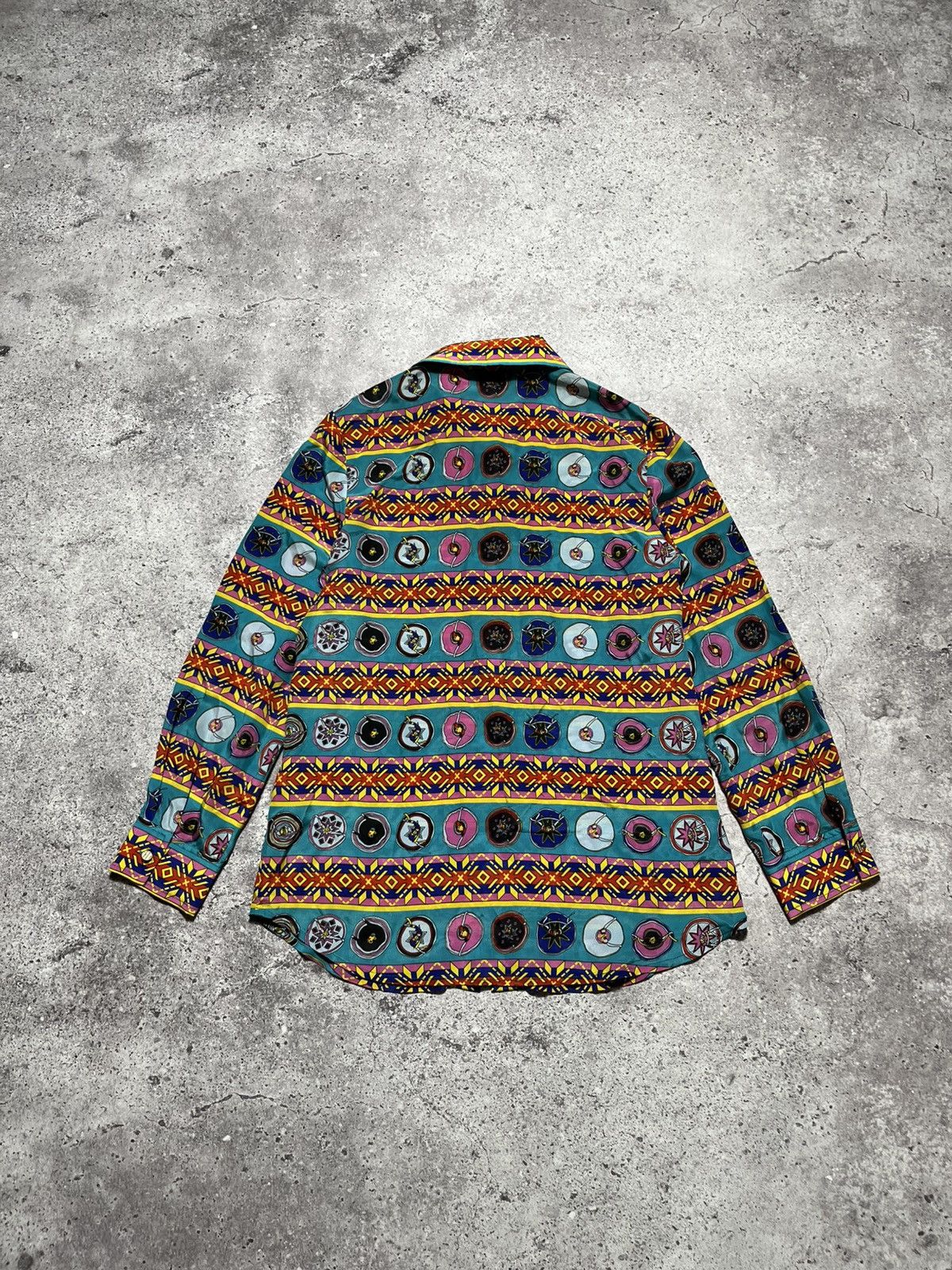 Hermes Vintage HERMES Blouse Full print Rare Silk Size M / US 6-8 / IT 42-44 - 11 Thumbnail