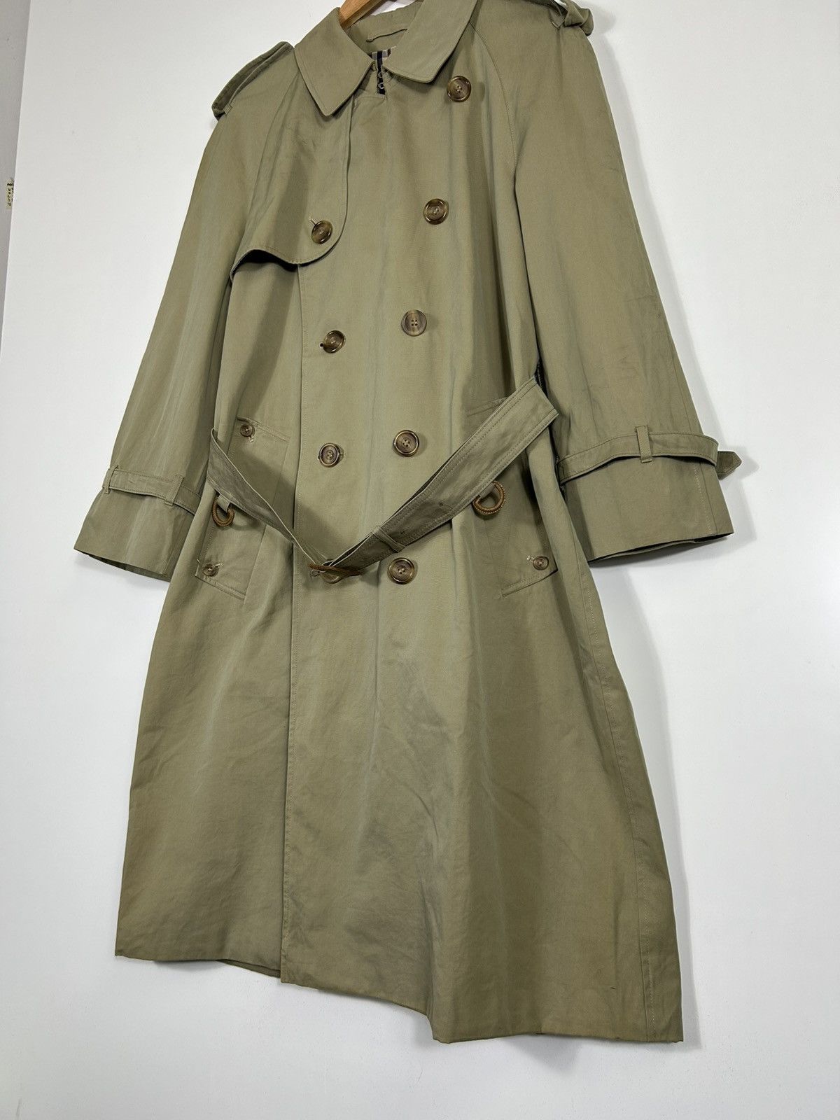 Aquascutum ⚡️Vintage Aquascutum London Double Breast Trench Long Coat Size US M / EU 48-50 / 2 - 4 Thumbnail
