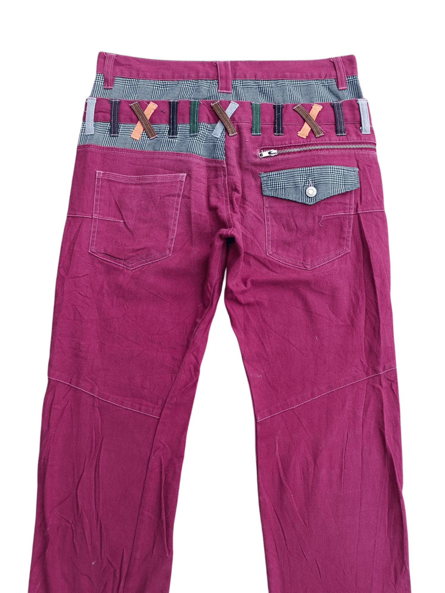 If Six Was Nine × Japanese Brand × Le Grande Bleu (L.G.B.) FYEE 🔥 Jungle Storm Double Waist Pants E228 Size US 33 - 11 Thumbnail