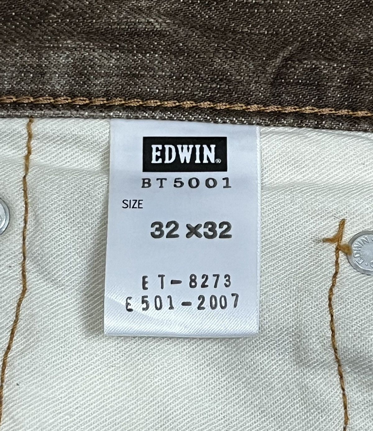 Edwin EDWIN 503 FLARE Honeycombs Patterns Flared Jeans Size US 32 / EU 48 - 16 Thumbnail