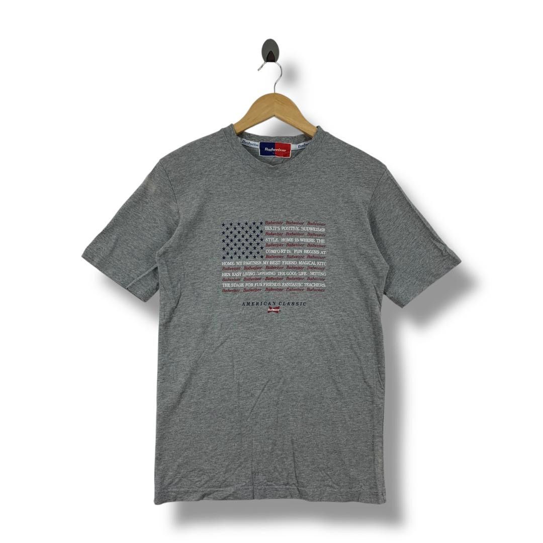 Budweiser × Vintage Vintage BUDWEISER usa flag printed tee Size US XS / EU 42 / 0 - 1 Thumbnail