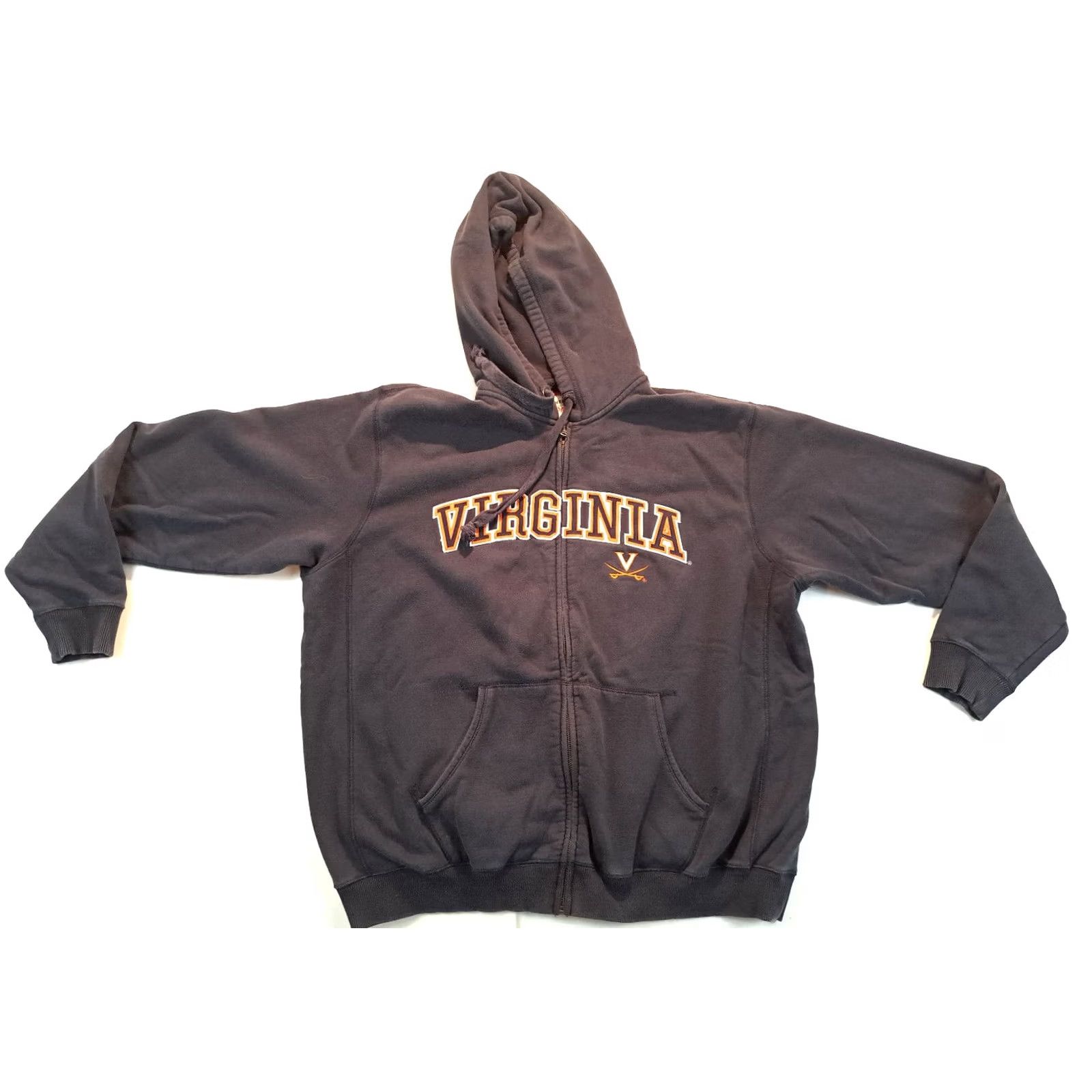 Vintage Virginia Cavaliers XXL Black Heavy Cotton Sweatshirt Size US XXL / EU 58 / 5 - 2 Thumbnail