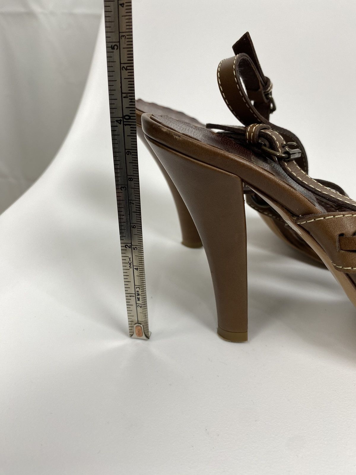 Moschino Moschino Cheap&Chic Leather Heels Sandals size 39 Size US 9 / IT 39 - 9 Thumbnail