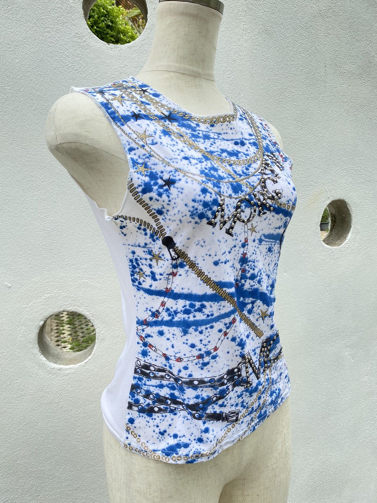 Morgano Morgan Y2K printed top Size ONE SIZE - 3 Thumbnail