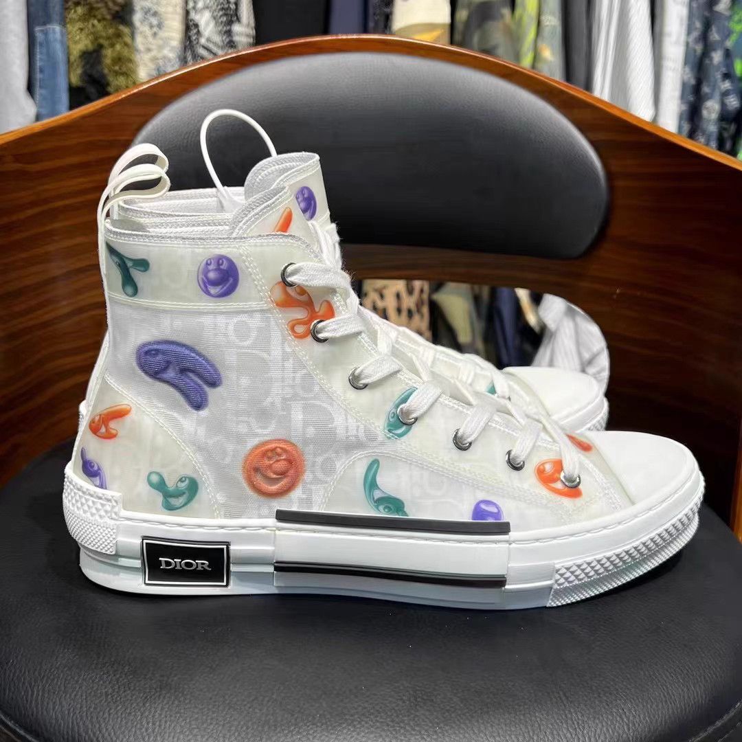 Dior Kenny Scharf x Dior B23 High-Top Sneakers K15 Size US 9 / EU 42 - 4 Thumbnail