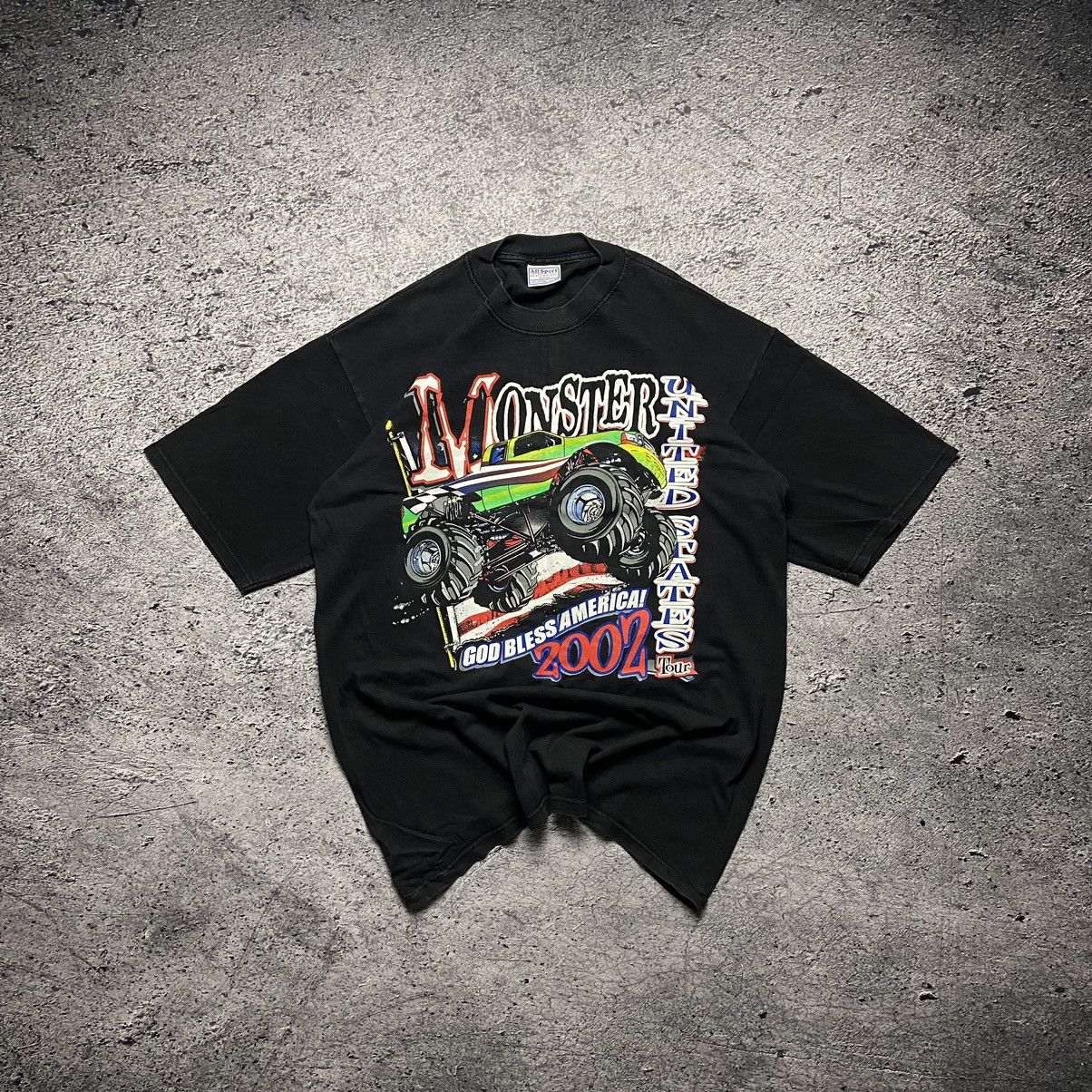 Vintage Vintage Monster Truck Smash Show USA Tour 2002 Size US XL / EU 56 / 4 - 1 Thumbnail