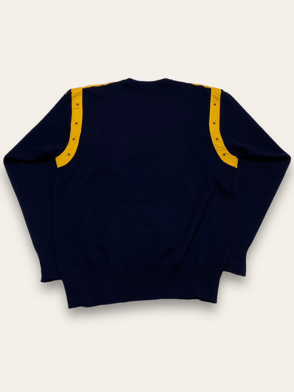 Paul & Shark 90s Vintage PAUL SHARK Sweater Sweatshirt Navy Colour Size US M / EU 48-50 / 2 - 7 Thumbnail