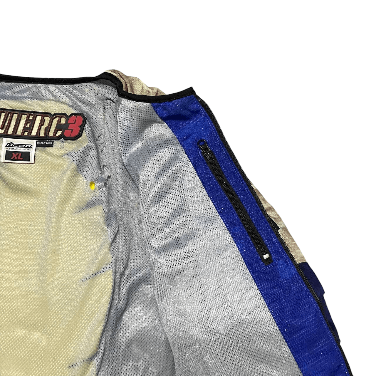 ICON Motorsports Vintage Icon Moto Racing Merc Stage Jacket with Padding Size US XL / EU 56 / 4 - 11 Thumbnail