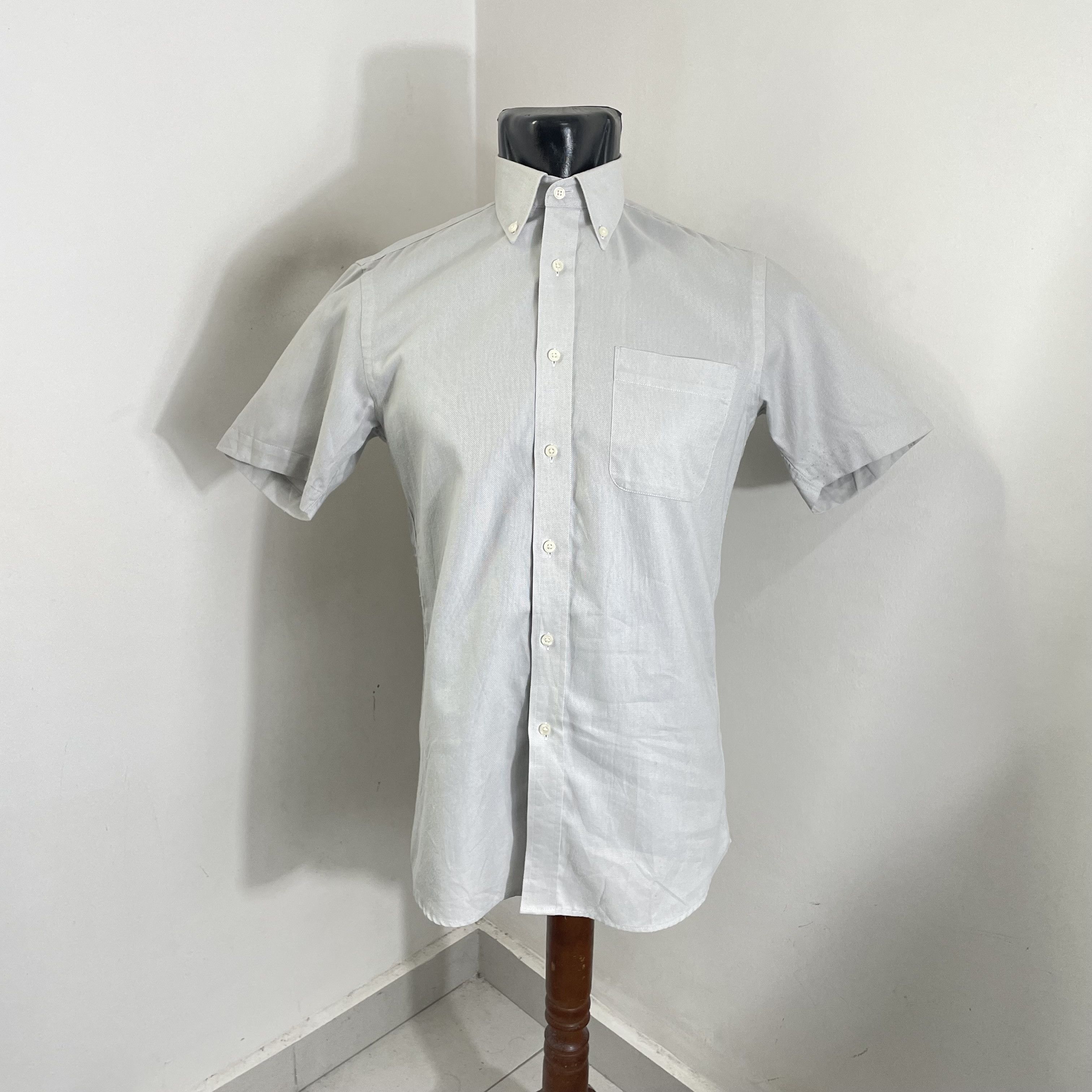 Japanese Brand × Uniqlo UNIQLO JAPAN OXFORD COLLAR SHIRT CASUAL SMART Size US S / EU 44-46 / 1 - 1 Thumbnail