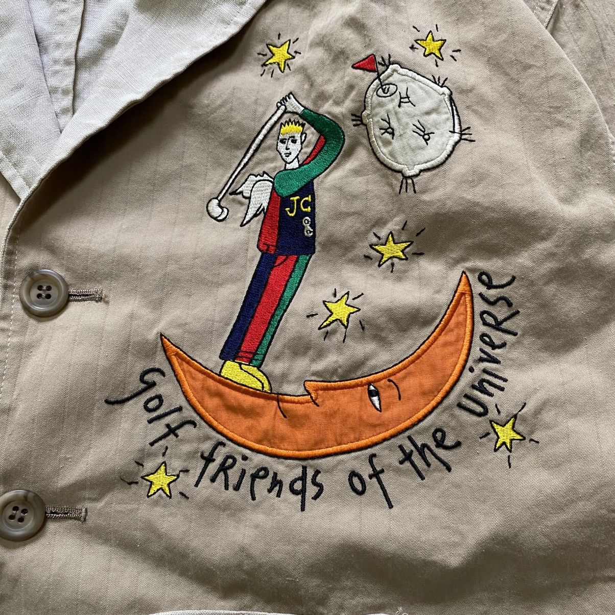Jean Charles De Castelbajac × Vintage 💥80s JEAN CHARLES DE CASTELBAJAC SPORT CLASSIC JACKET Size US L / EU 52-54 / 3 - 7 Thumbnail